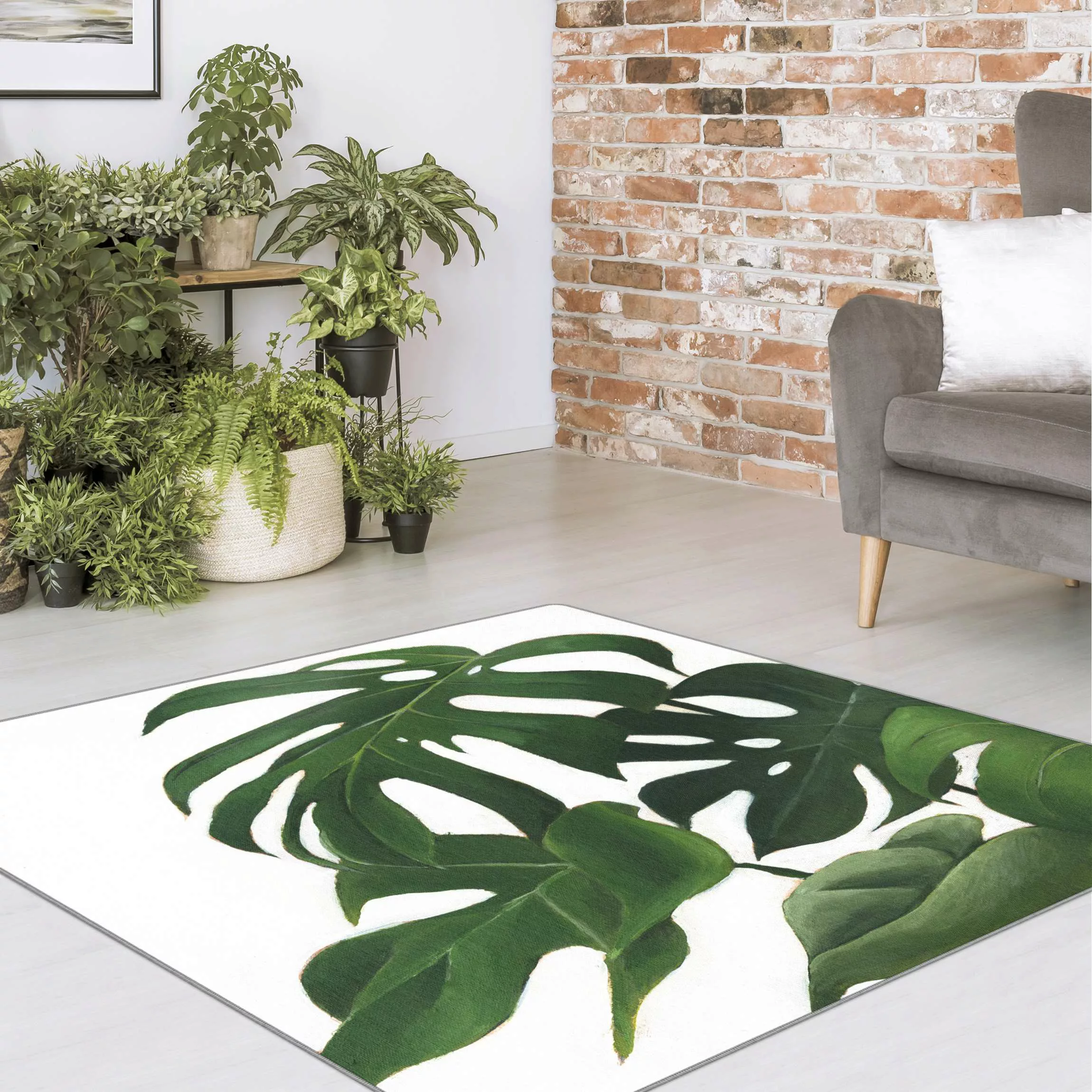 Teppich Lieblingspflanzen - Monstera günstig online kaufen