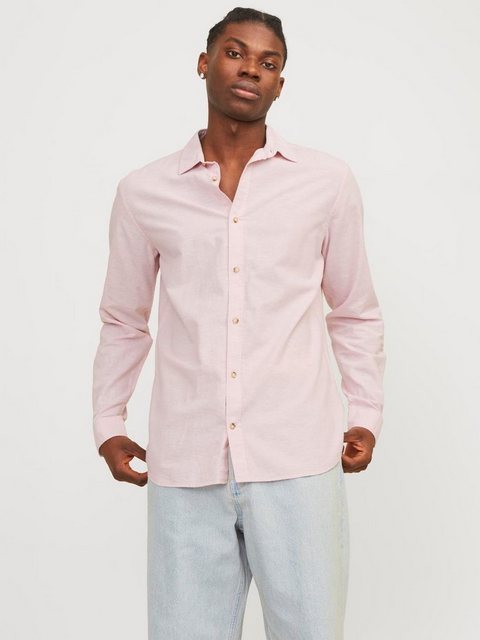 Jack & Jones Langarmhemd JJESUMMER LINEN BLEND SHIRT LS SN günstig online kaufen