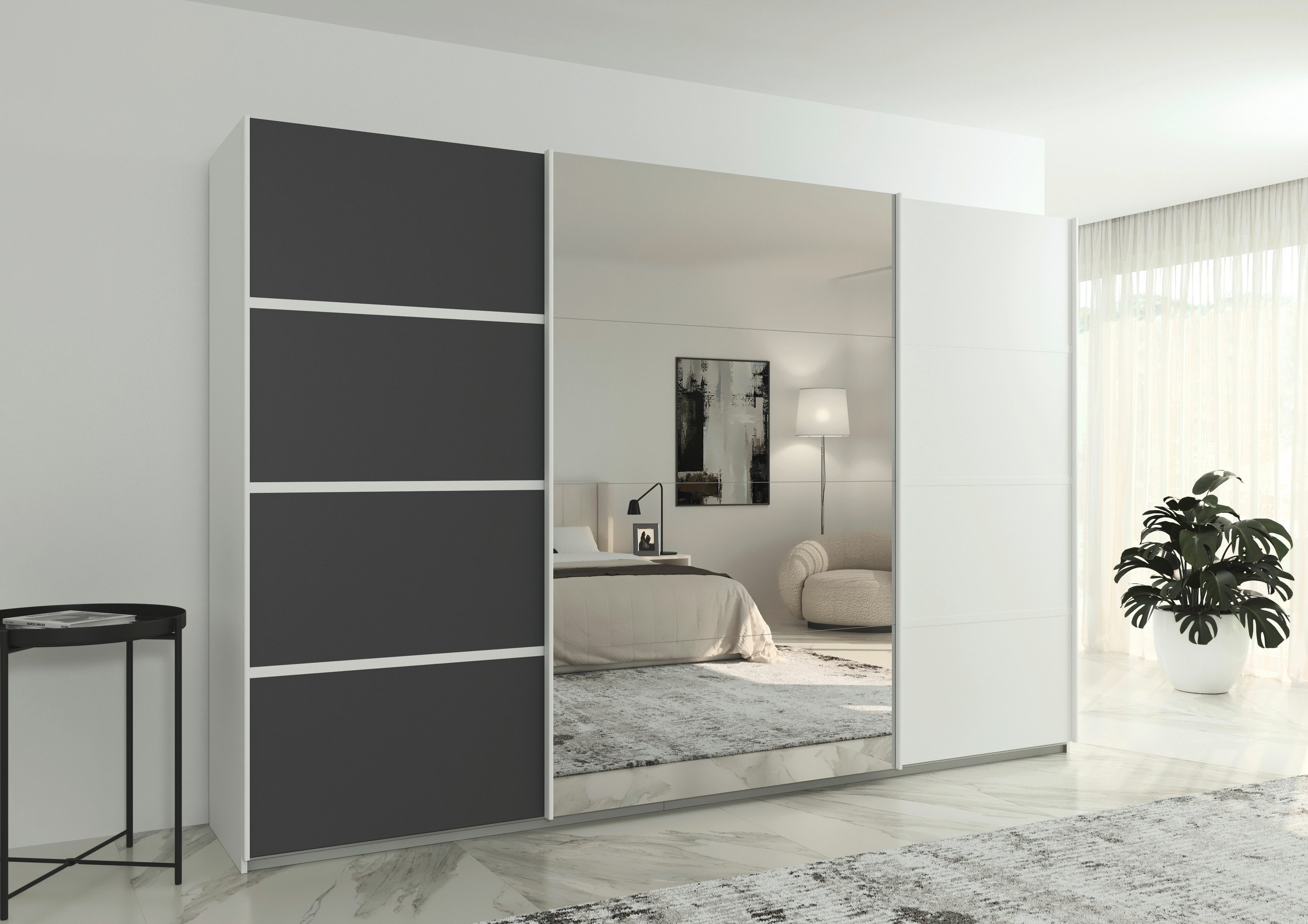 rauch Kleiderschrank "Schwebetürenschrank Garderobe Schrank TOP ANGEBOT Avo günstig online kaufen