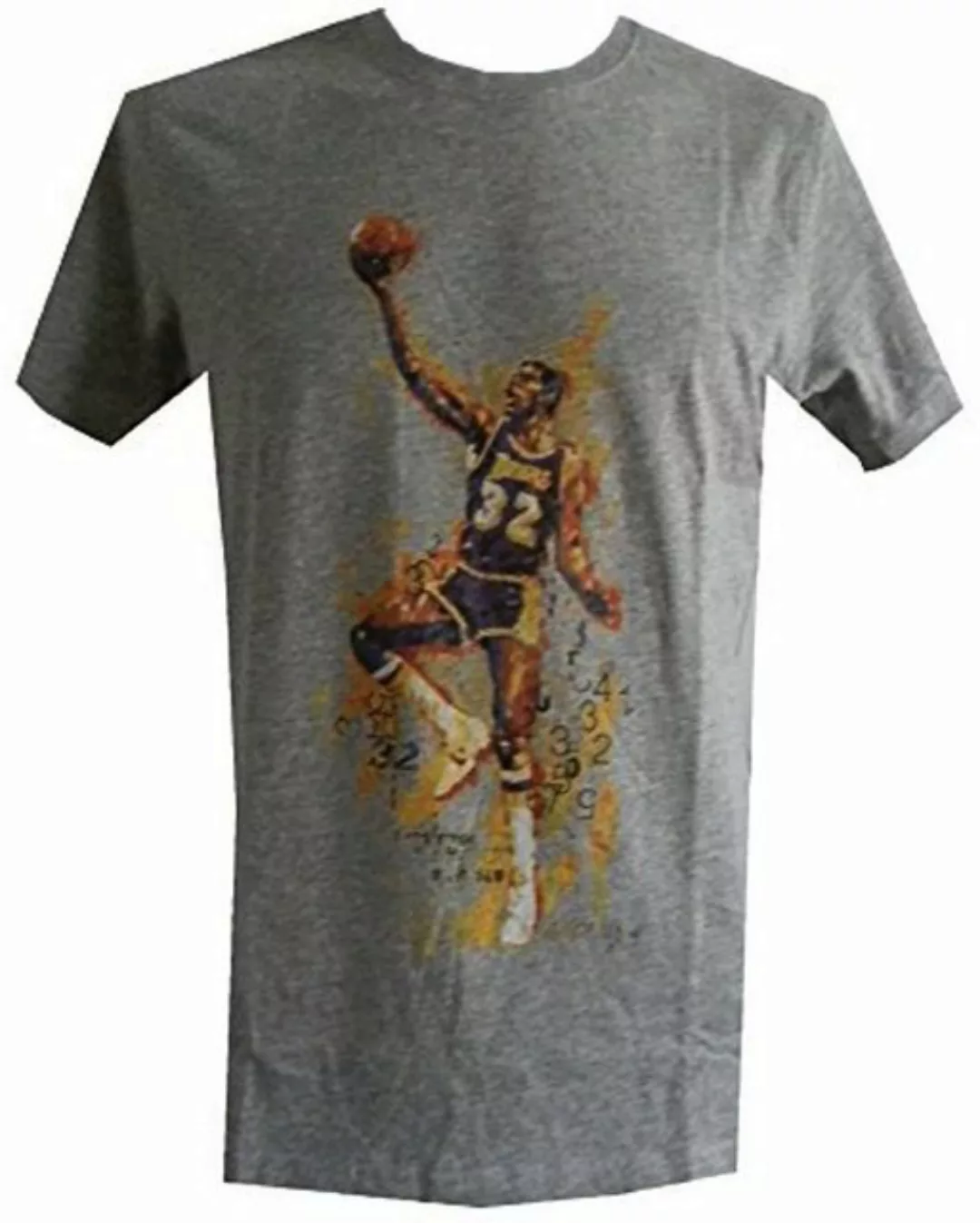 Sidney Maurer T-Shirt "Magic Johnson" (Stück, 1-tlg., Stück) mit Frontprint günstig online kaufen