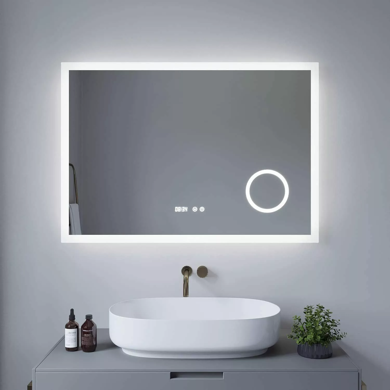 AQUABATOS Badspiegel LED Bad Spiegel mit günstig online kaufen