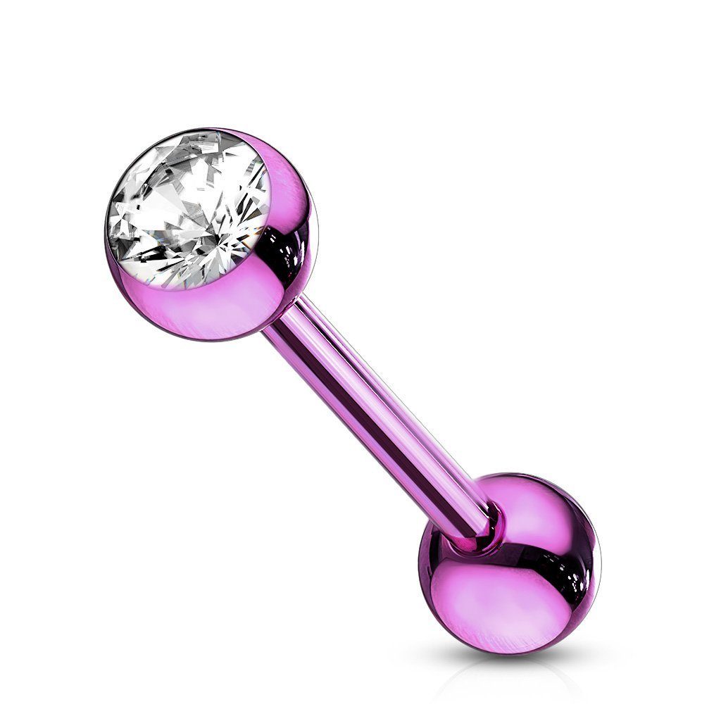 viva-adorno Piercing-Set Zungenpiercing Barbell Piercing Stab günstig online kaufen