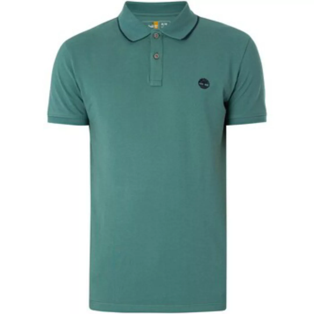 Timberland  Poloshirt Slim-Poloshirt mit bedrucktem Ausschnitt günstig online kaufen