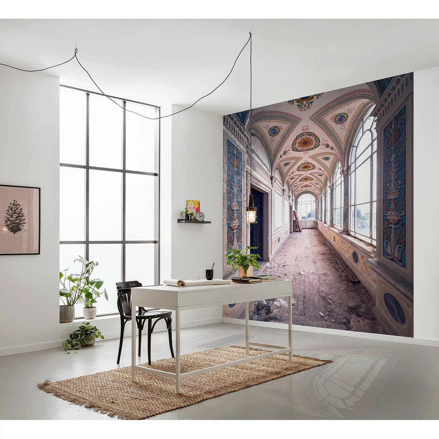 KOMAR Vlies Fototapete - Glasflur - Größe 200 x 280 cm mehrfarbig günstig online kaufen