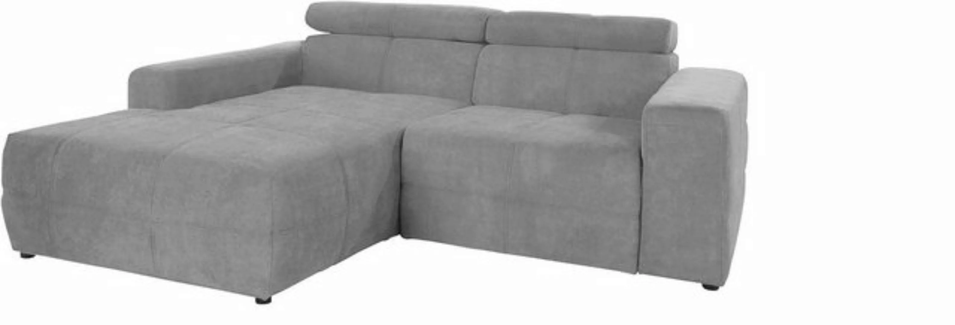 DOMO collection Ecksofa Brandon kleine Ausführung B/T/H: 214/100/80 cm, Mit günstig online kaufen