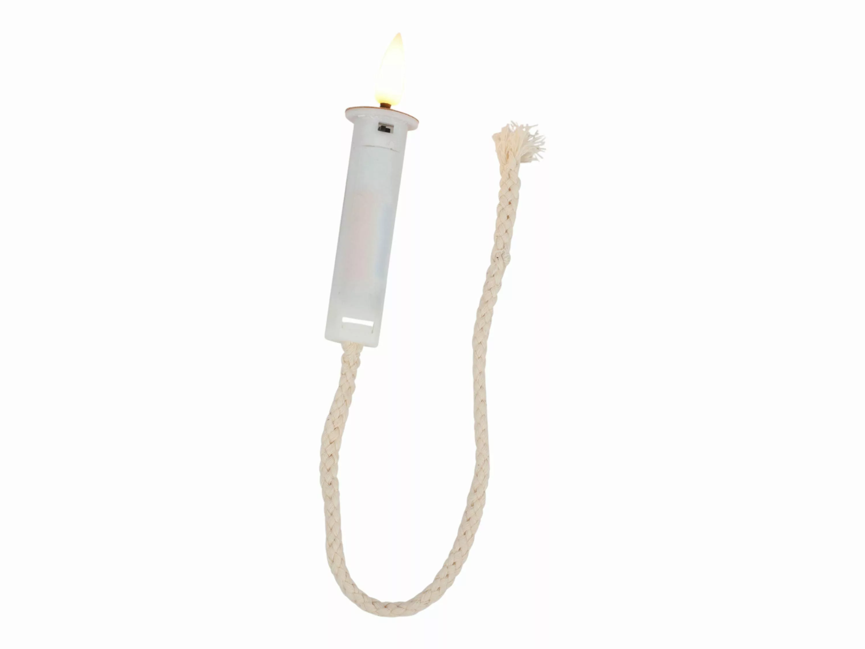 Countryfield LED-Kerze (1-tlg), Flaschenkorken Öllampen-Effekt weiß günstig online kaufen