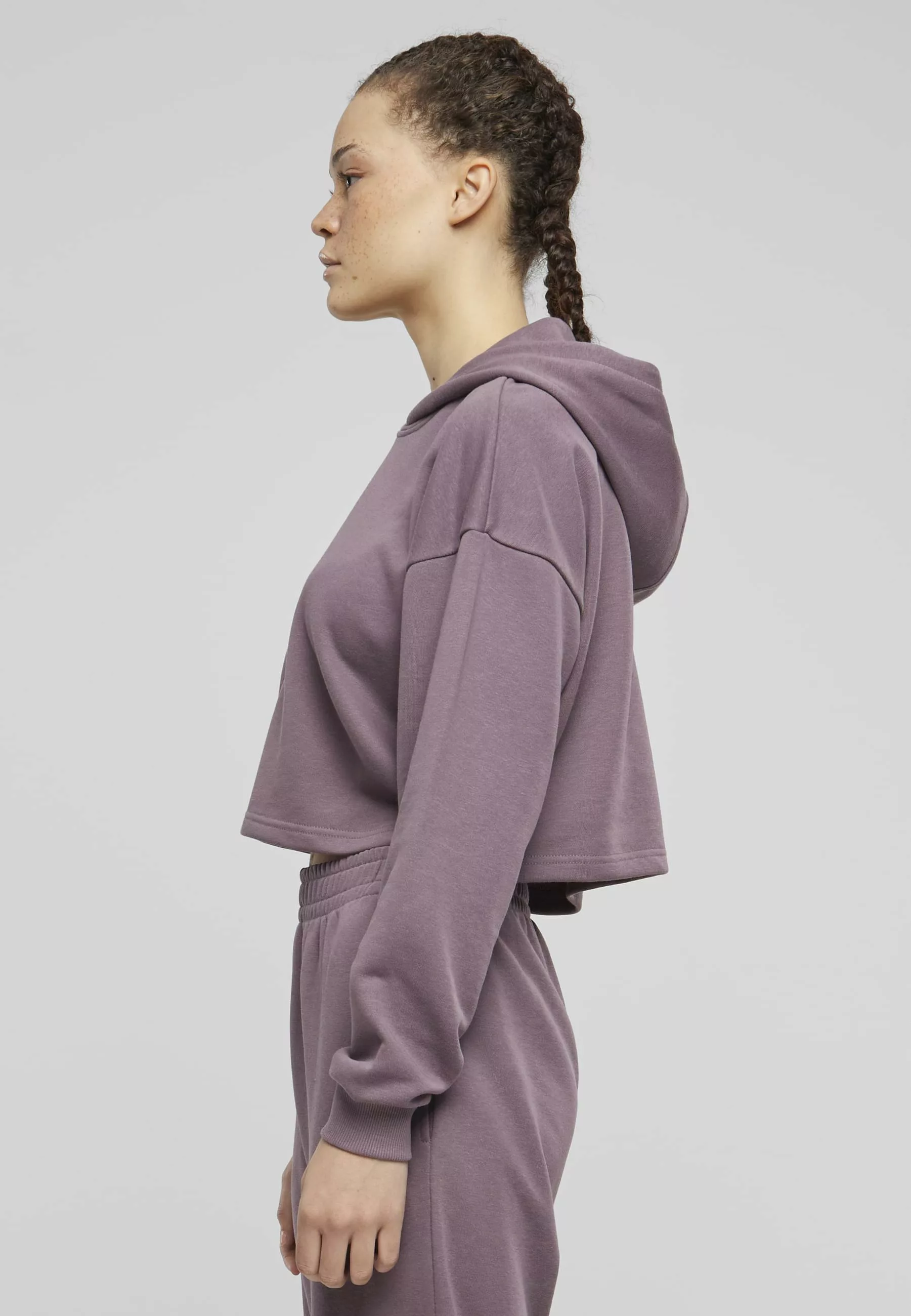 URBAN CLASSICS Kapuzenpullover "Urban Classics Damen Ladies Oversized Cropp günstig online kaufen