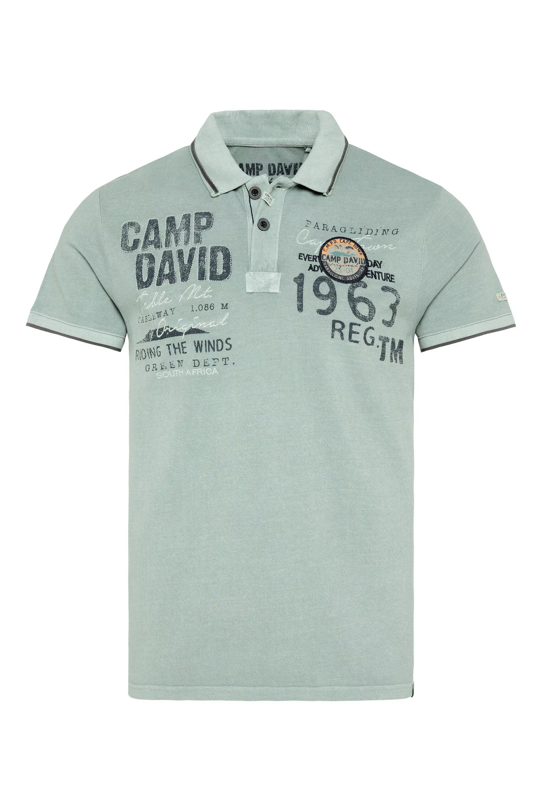 CAMP DAVID Poloshirt, aus Baumwolle günstig online kaufen