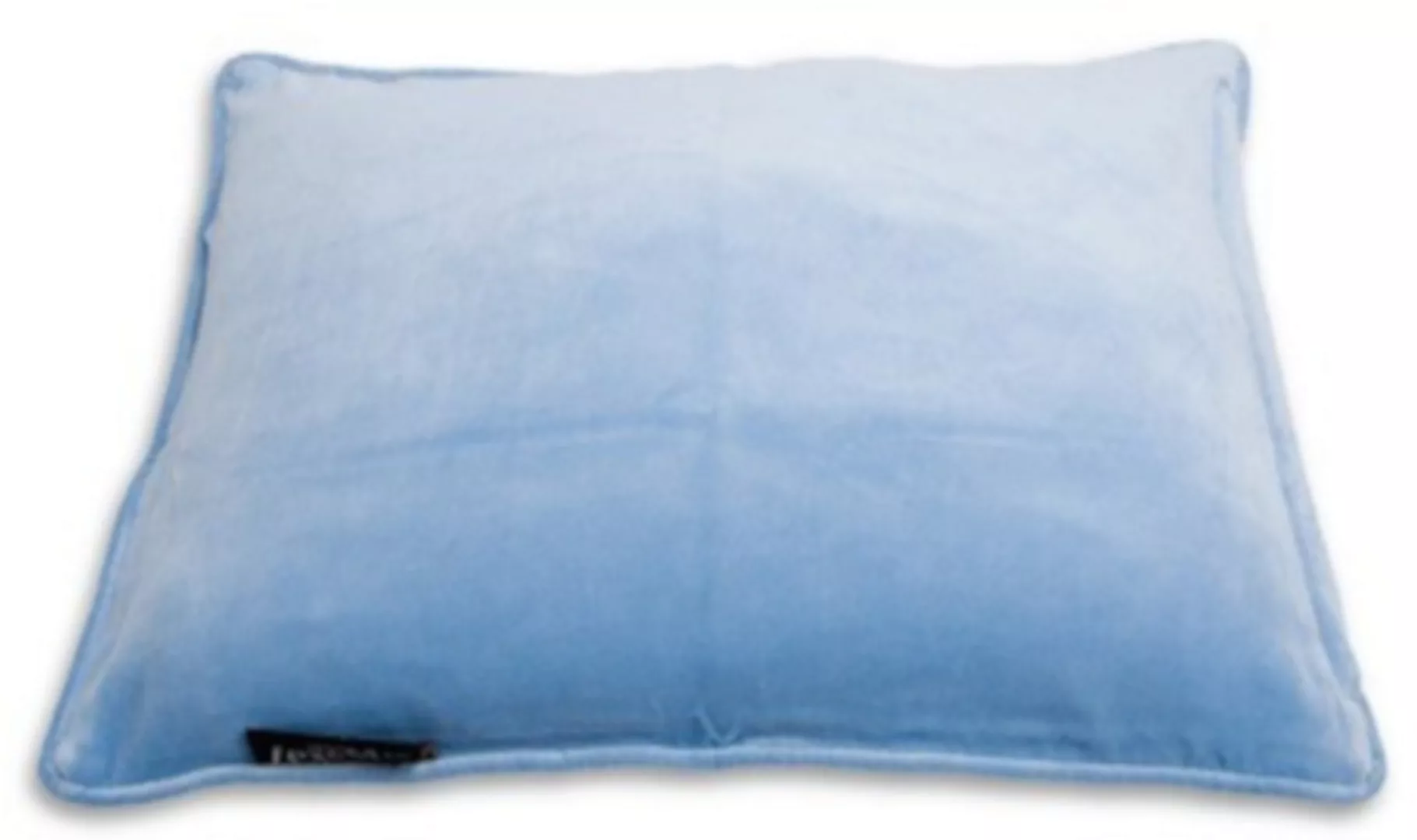 Katzenkissenbezug Emma 60 X 45 Cm Baumwolle Blau günstig online kaufen