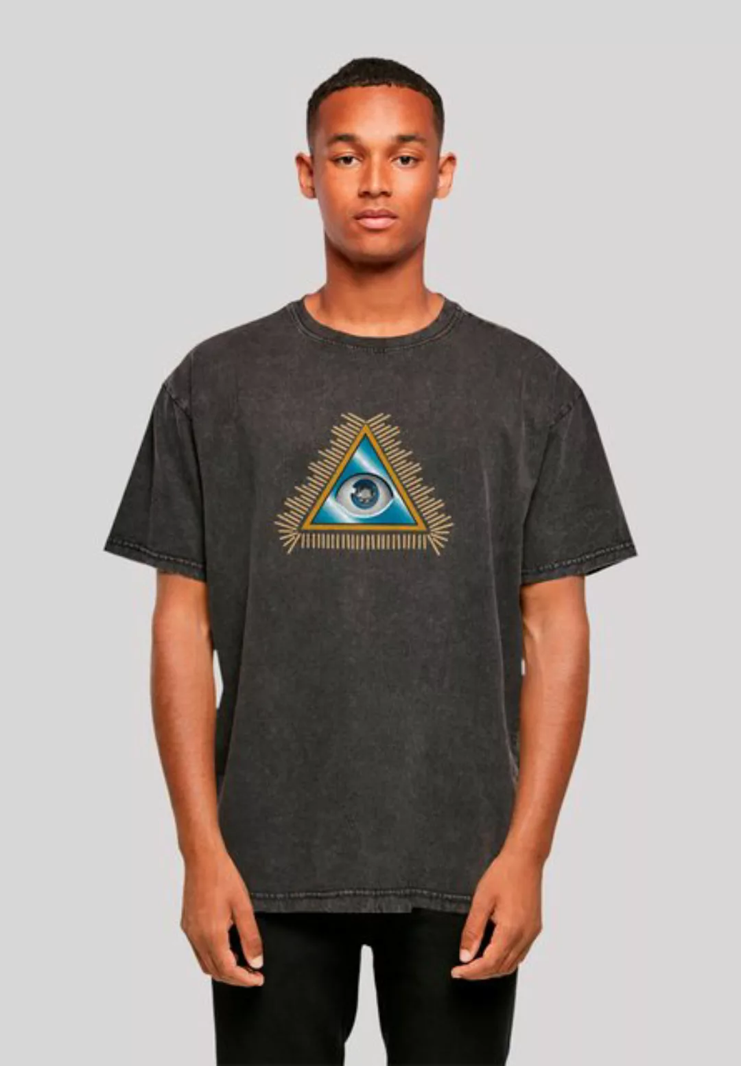 emoji couture T-Shirt Pyramid eye and golden beads Premium Qualität günstig online kaufen