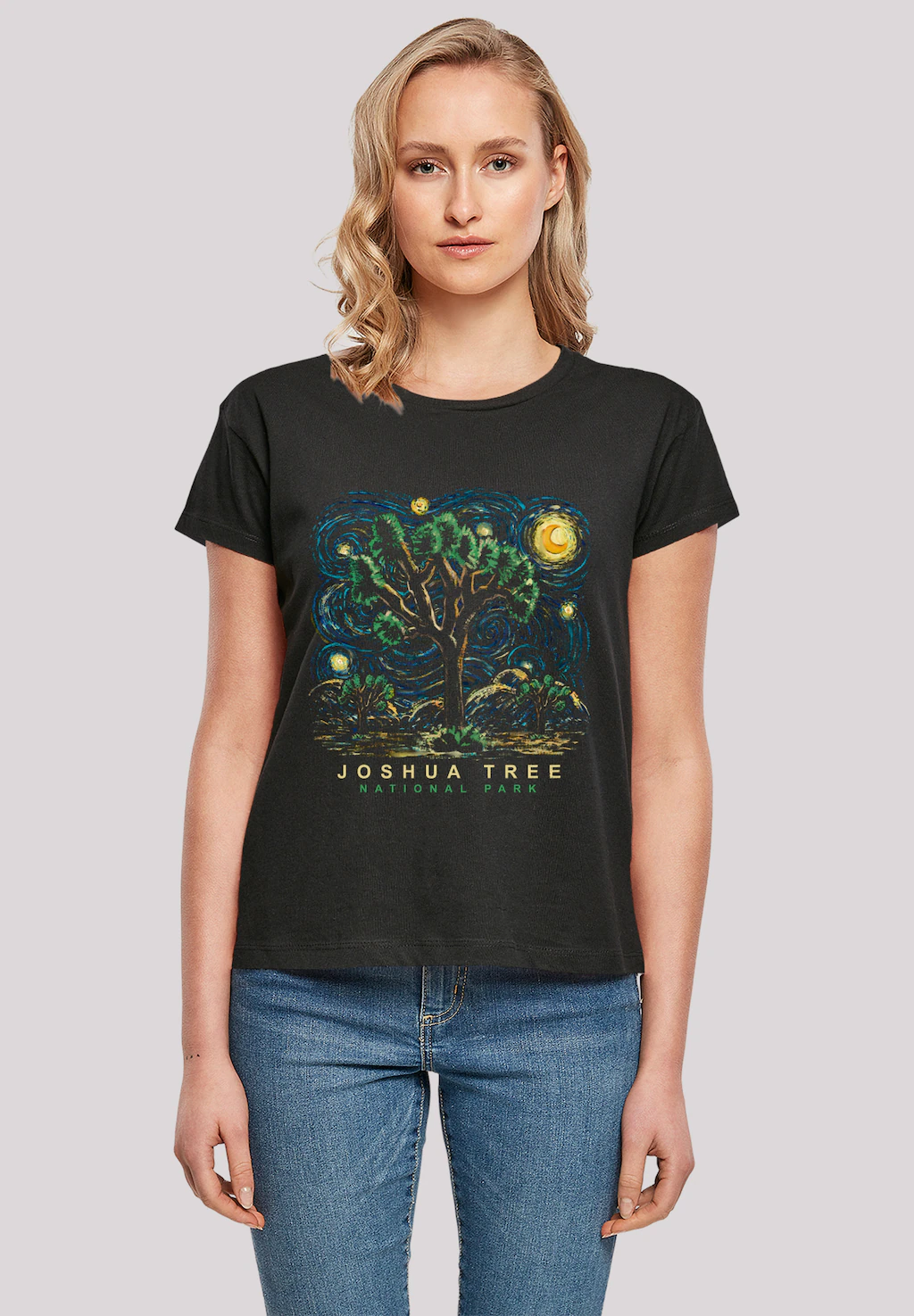 F4NT4STIC T-Shirt "US National Parks Joshua Tree Oil On Canvas Style", Prem günstig online kaufen