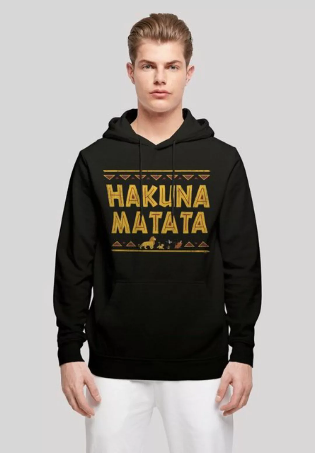 F4NT4STIC Kapuzenpullover König der Löwen Hakuna Matata Print günstig online kaufen