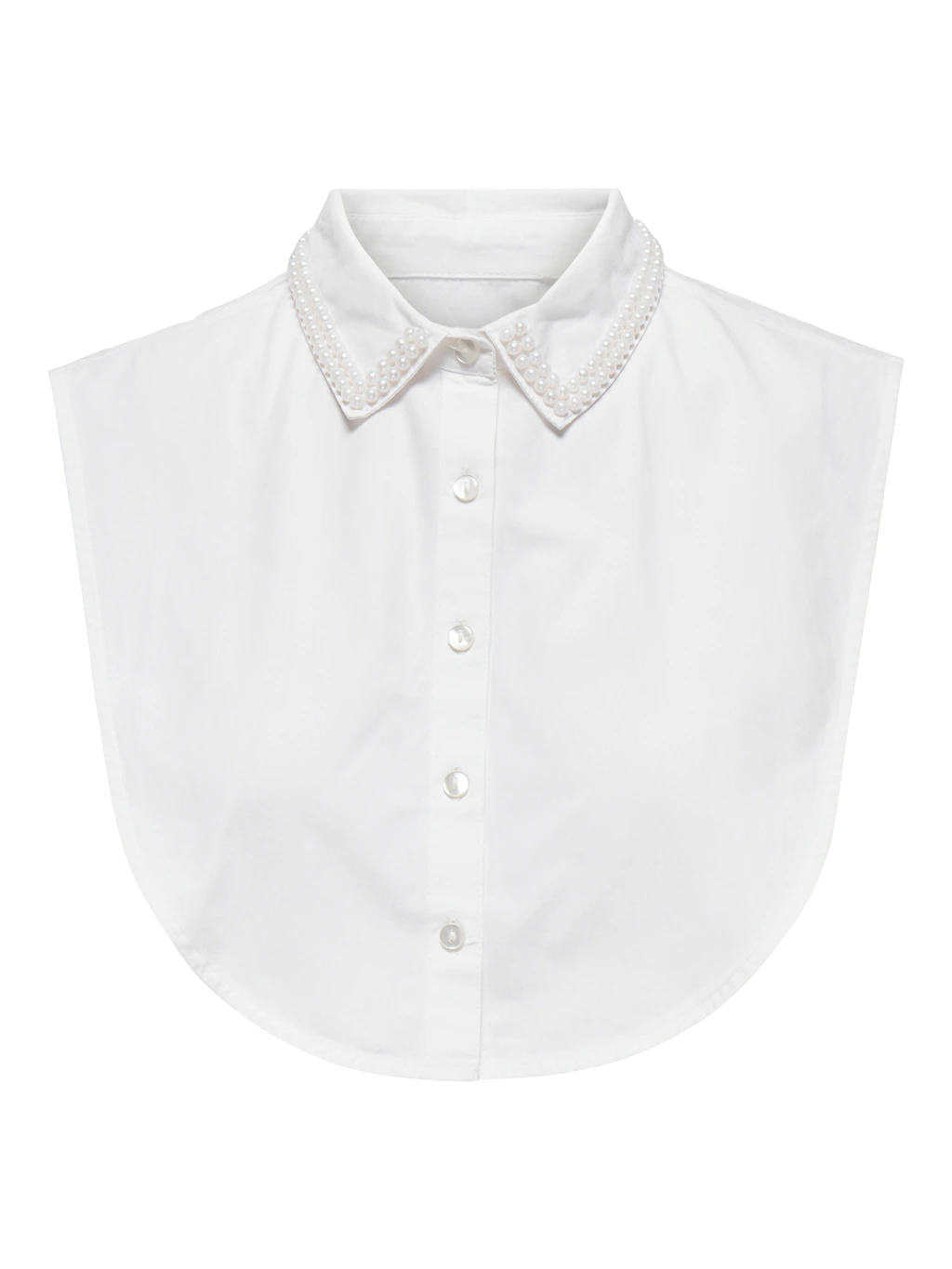 ONLY Kragen "ONLLISA PEARL COLLAR WVN", eleganter Bluseneinsatz mit Perlenb günstig online kaufen