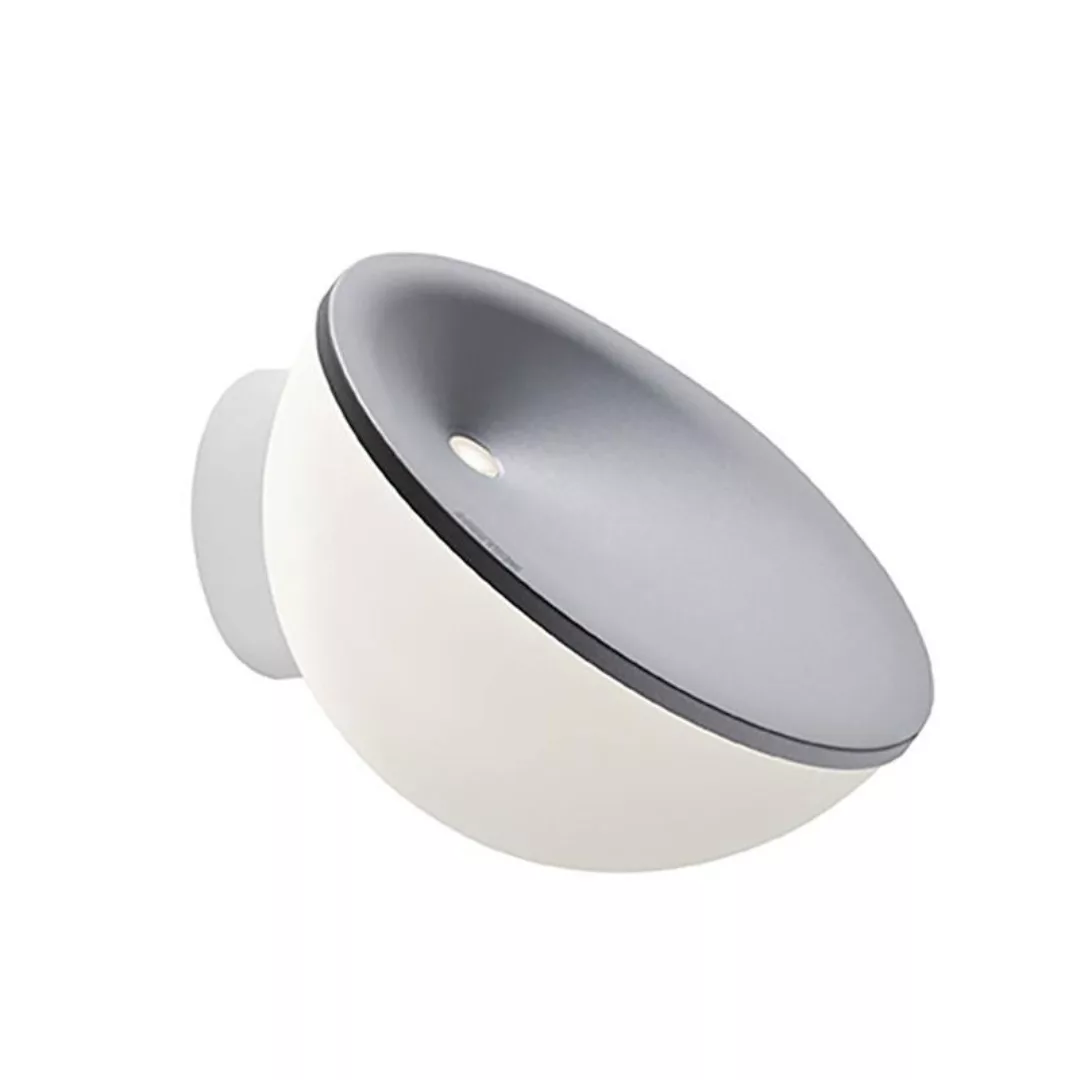 Foscarini - Beep LED Wandleuchte - weiß/H x Ø 16x18cm/2700K/510lm/CRI>80/TR günstig online kaufen