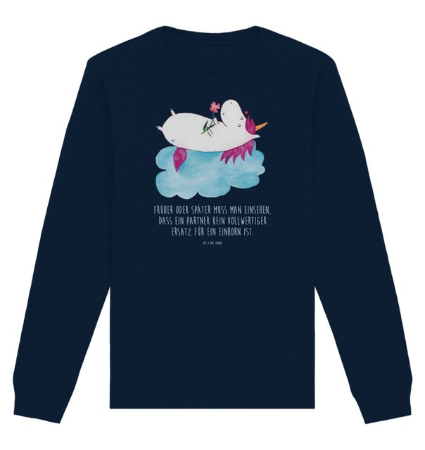 Mr. & Mrs. Panda Longpullover Größe M Einhorn Verliebt - French Navy - Gesc günstig online kaufen