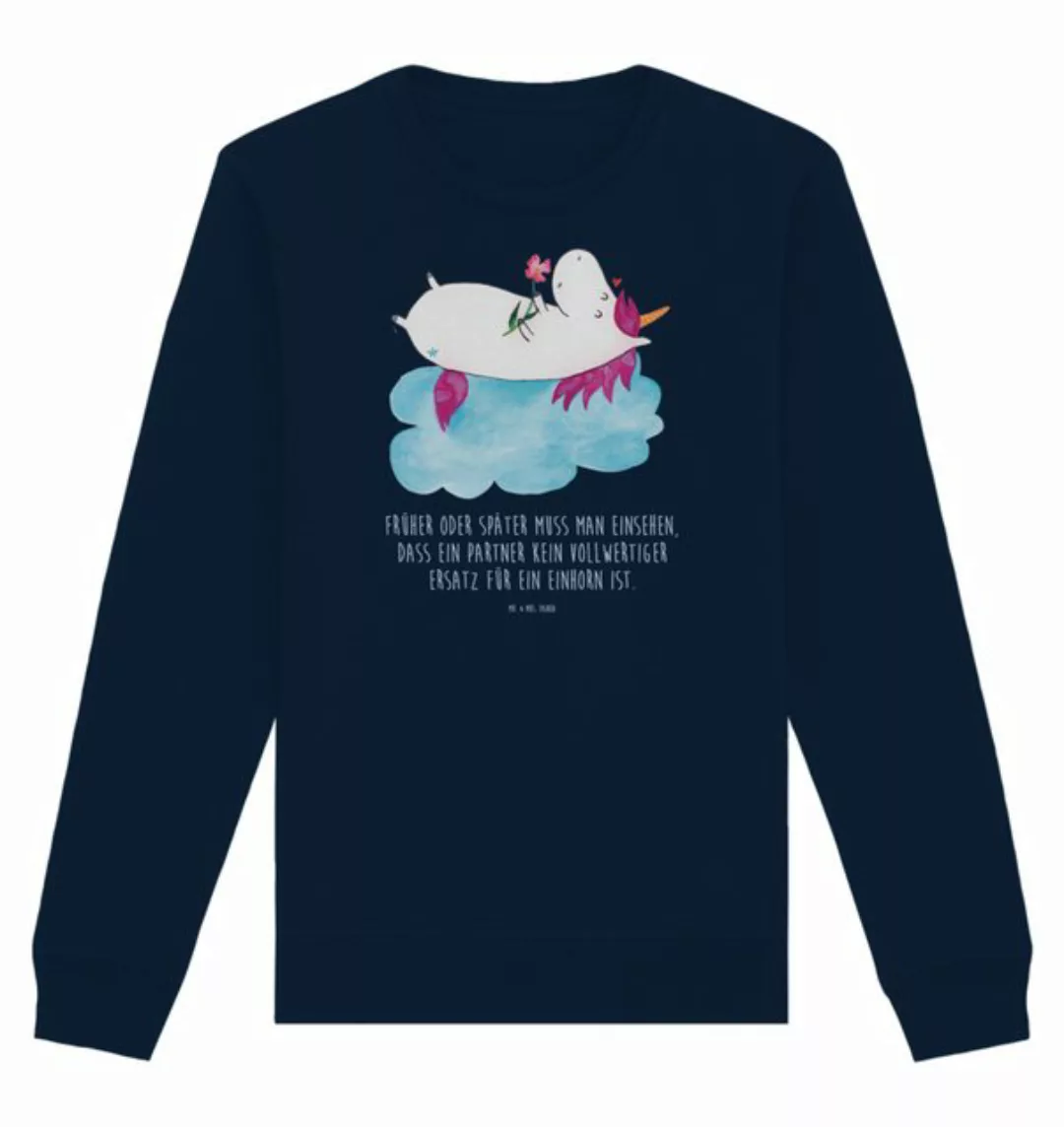 Mr. & Mrs. Panda Longpullover Einhorn Verliebt Größe L - French Navy - Gesc günstig online kaufen