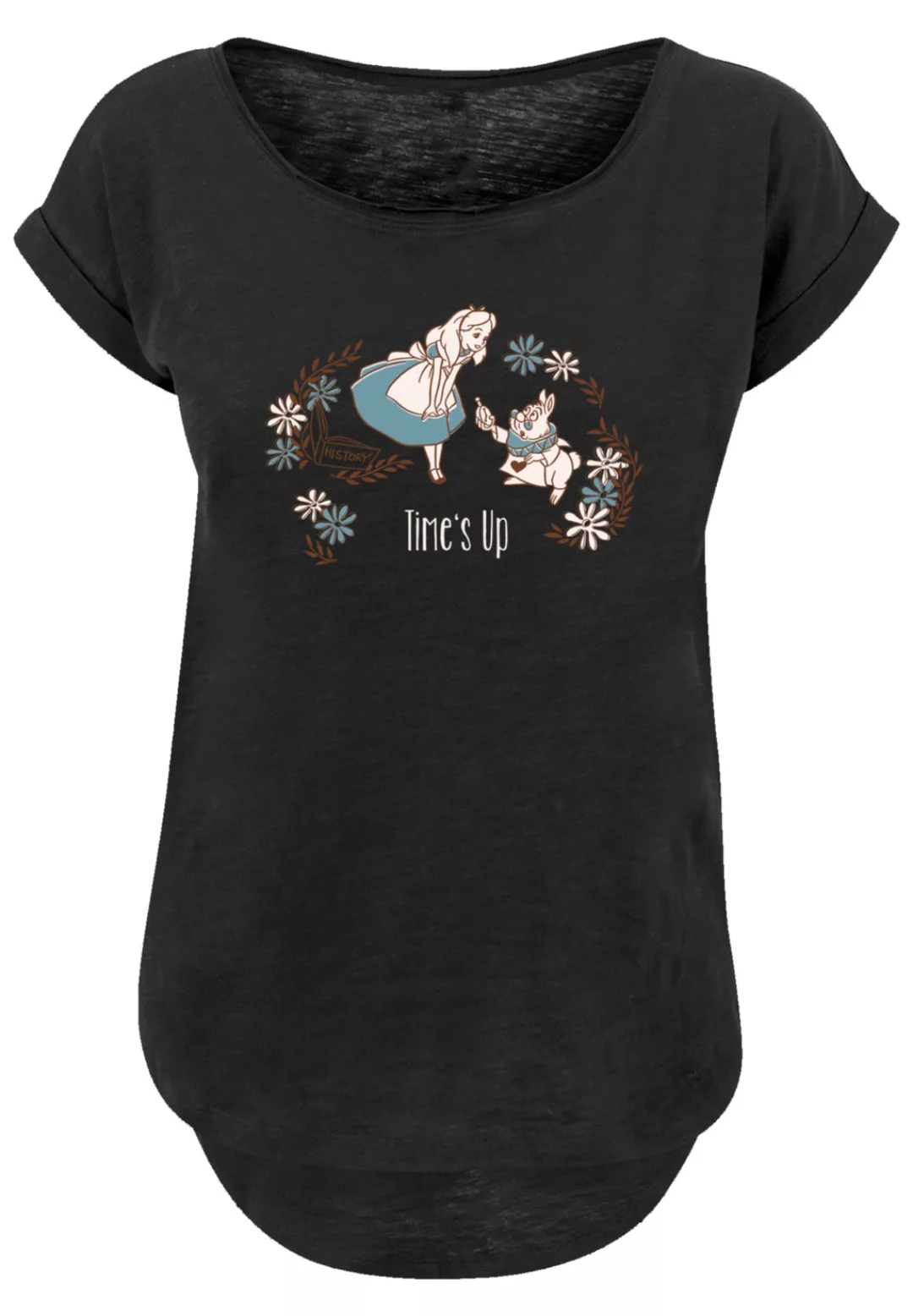 F4NT4STIC T-Shirt "Disney Alice im Wunderland Times Up", Premium Qualität günstig online kaufen