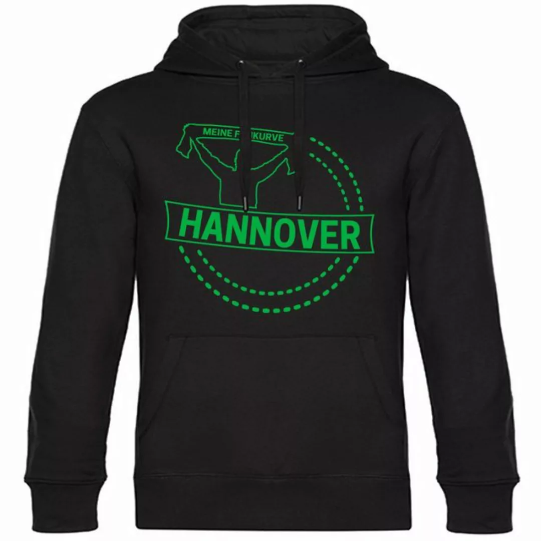 multifanshop Kapuzensweatshirt Hannover - Meine Fankurve - Hoodie günstig online kaufen