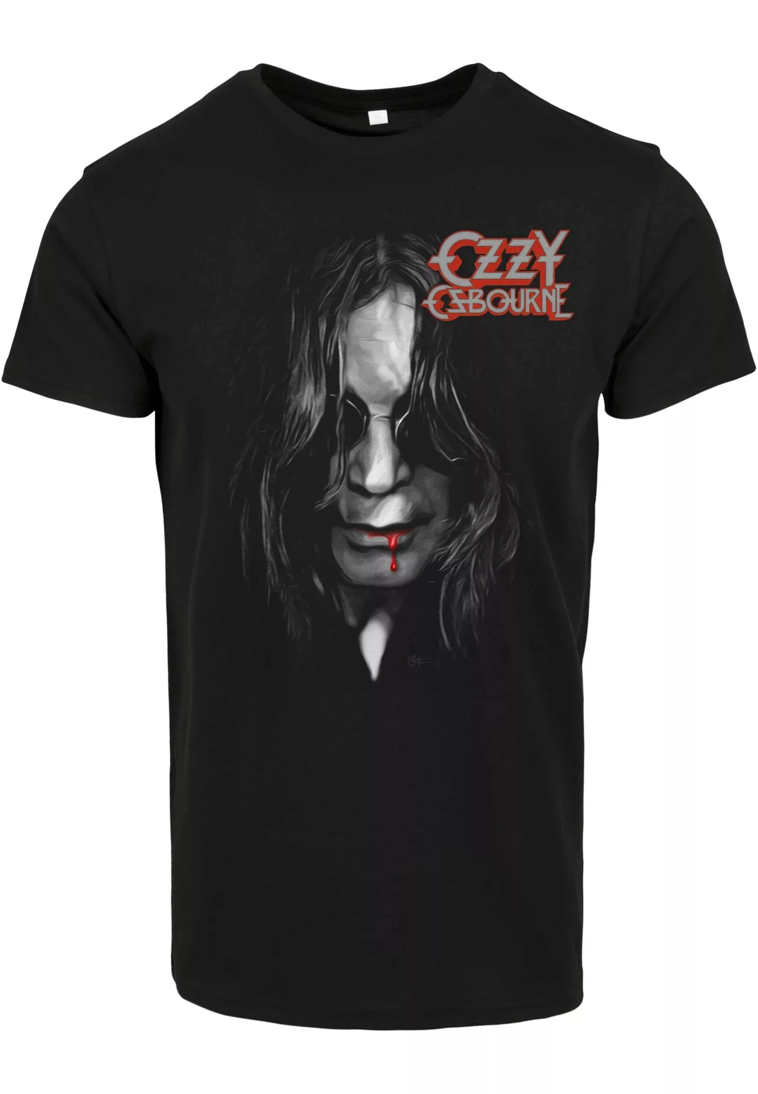 Merchcode Kurzarmshirt "Merchcode Herren Ozzy Osbourne Face Of Madness Tee" günstig online kaufen