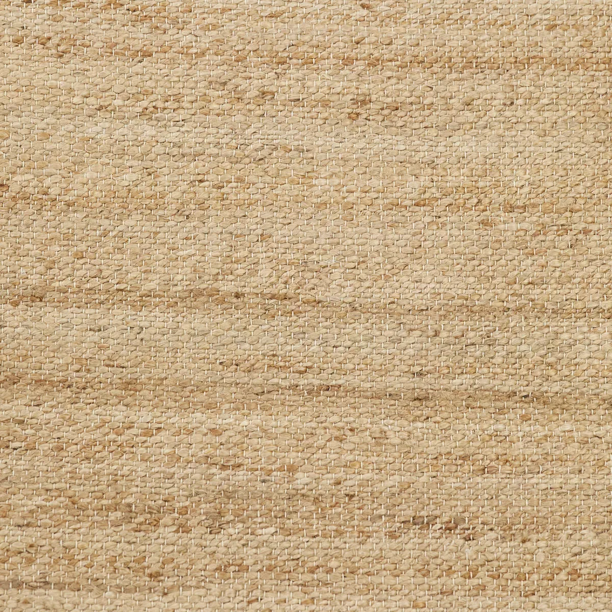 Teppich Hempi aus Baumwolle und Jute in Beige günstig online kaufen