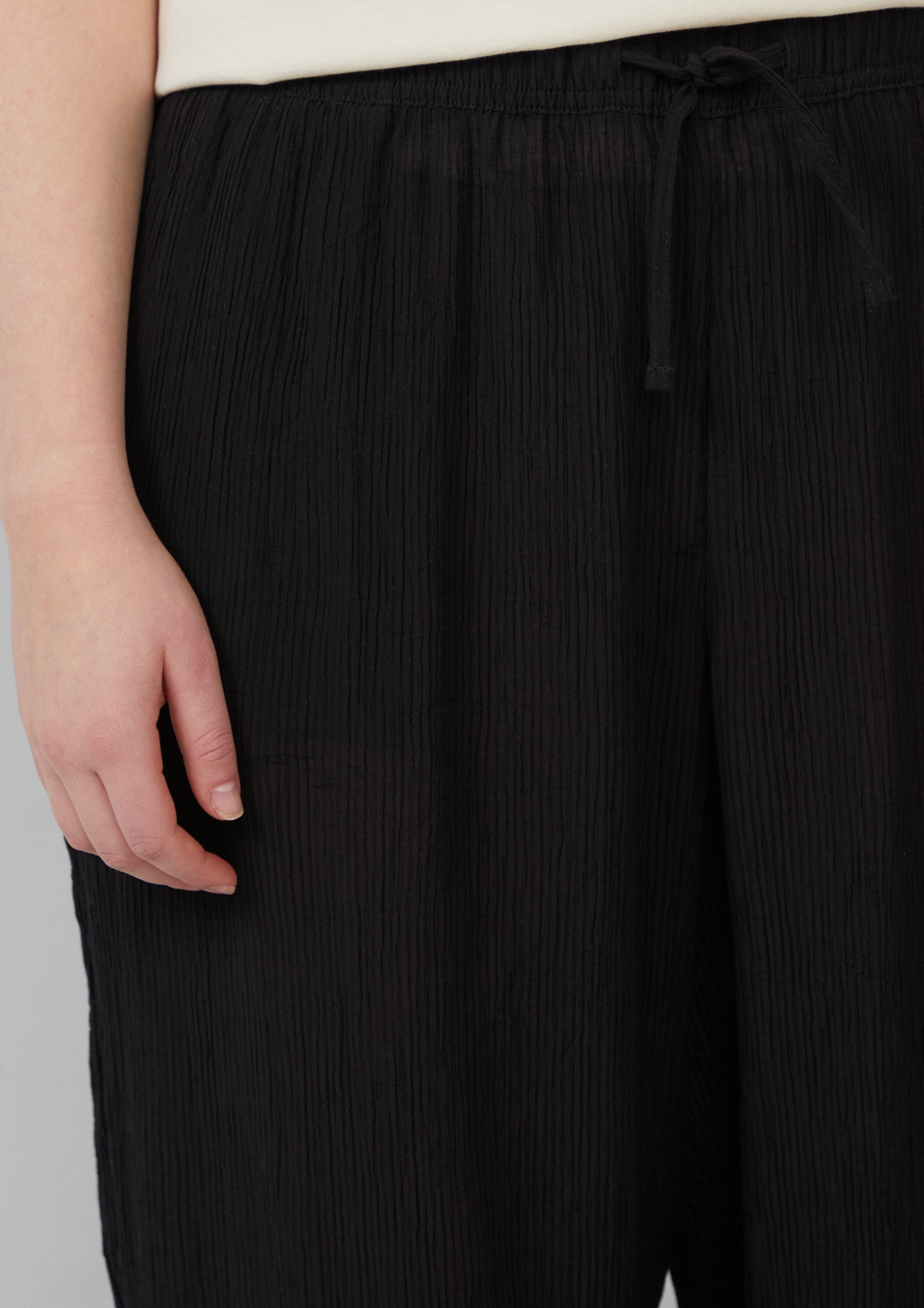 QS Stoffhose Culotte aus Viskosemix günstig online kaufen