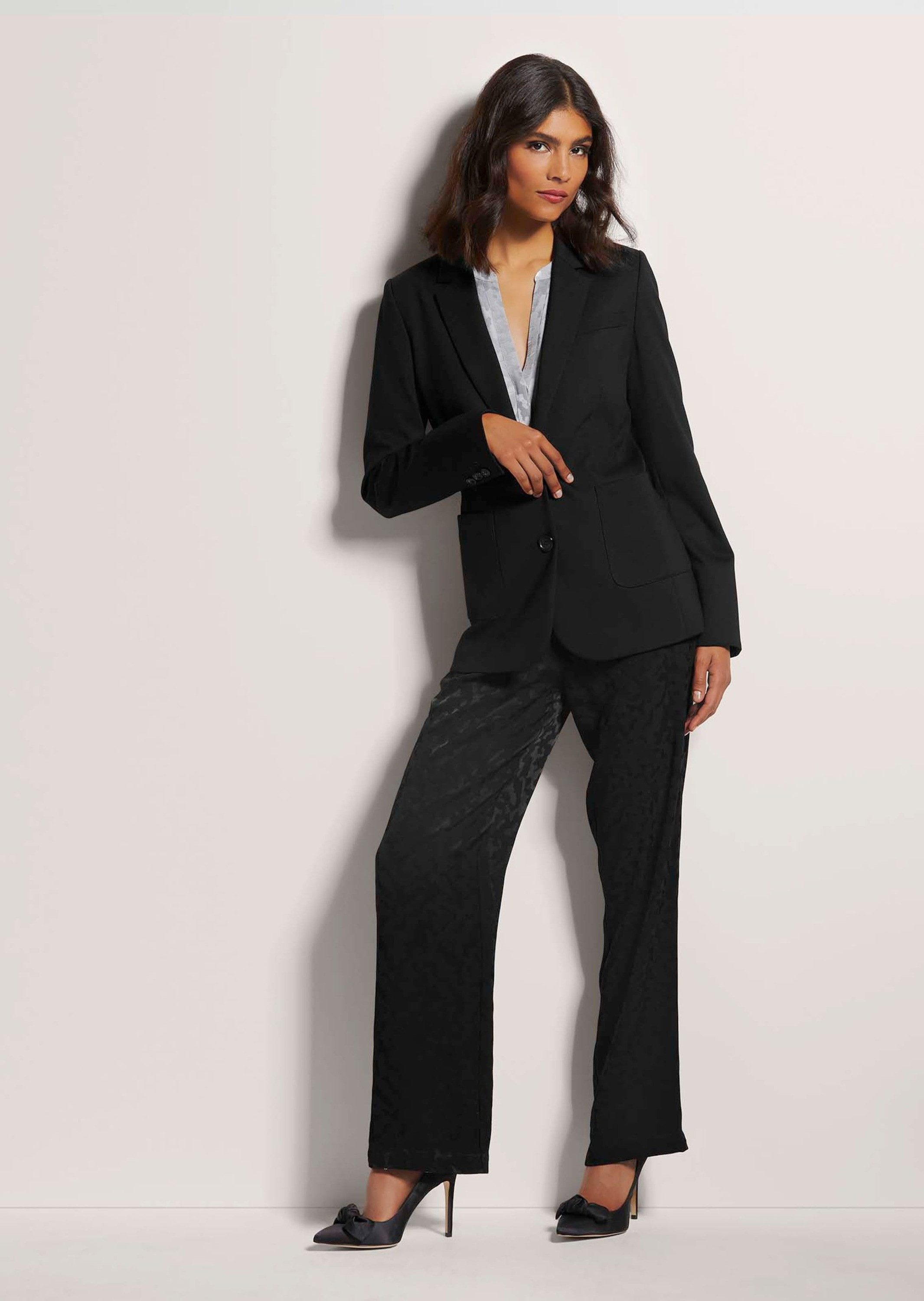 MADELEINE Kurzblazer Langer Jersey-Blazer mit Futter günstig online kaufen