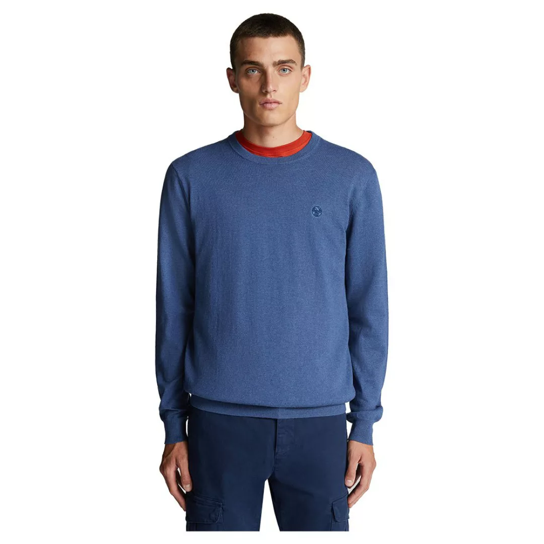North Sails Cotton Wool Pullover S Denim Blue Melange günstig online kaufen