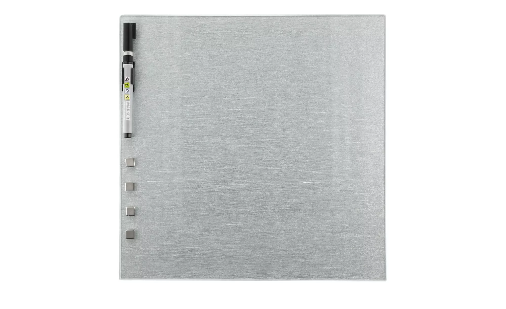 Memoboard 30x30 cm  Silber - silber - 30 cm - 30 cm - Sconto günstig online kaufen
