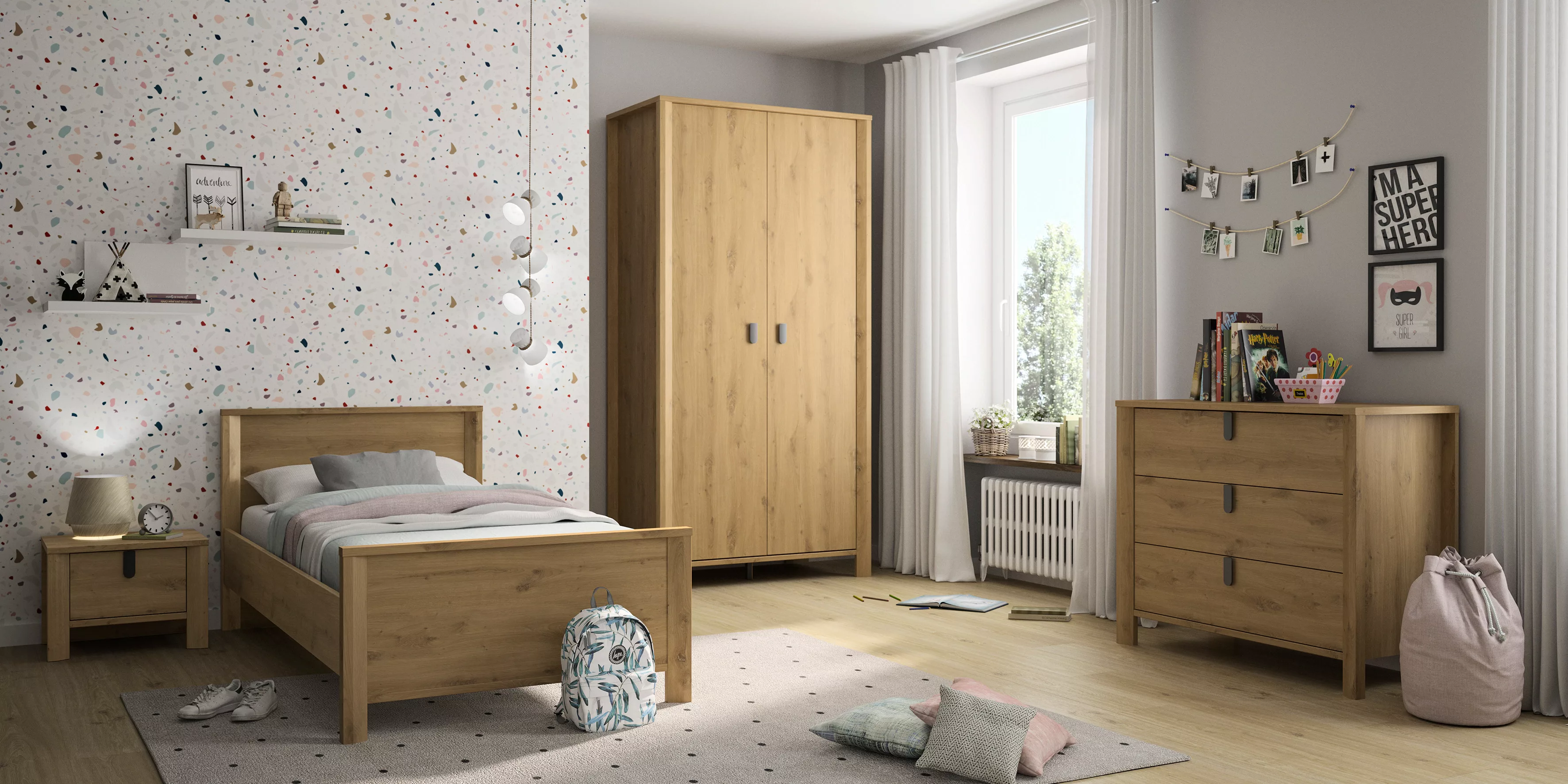 Gami Schlafzimmer-Set, (4 tlg.) günstig online kaufen