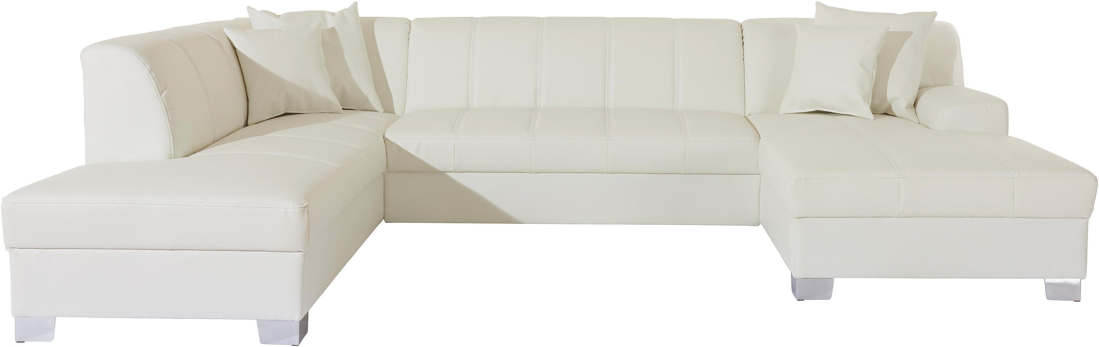 DOMO collection Wohnlandschaft "Turah moderne Steppung, incl. Zierkissen, a günstig online kaufen