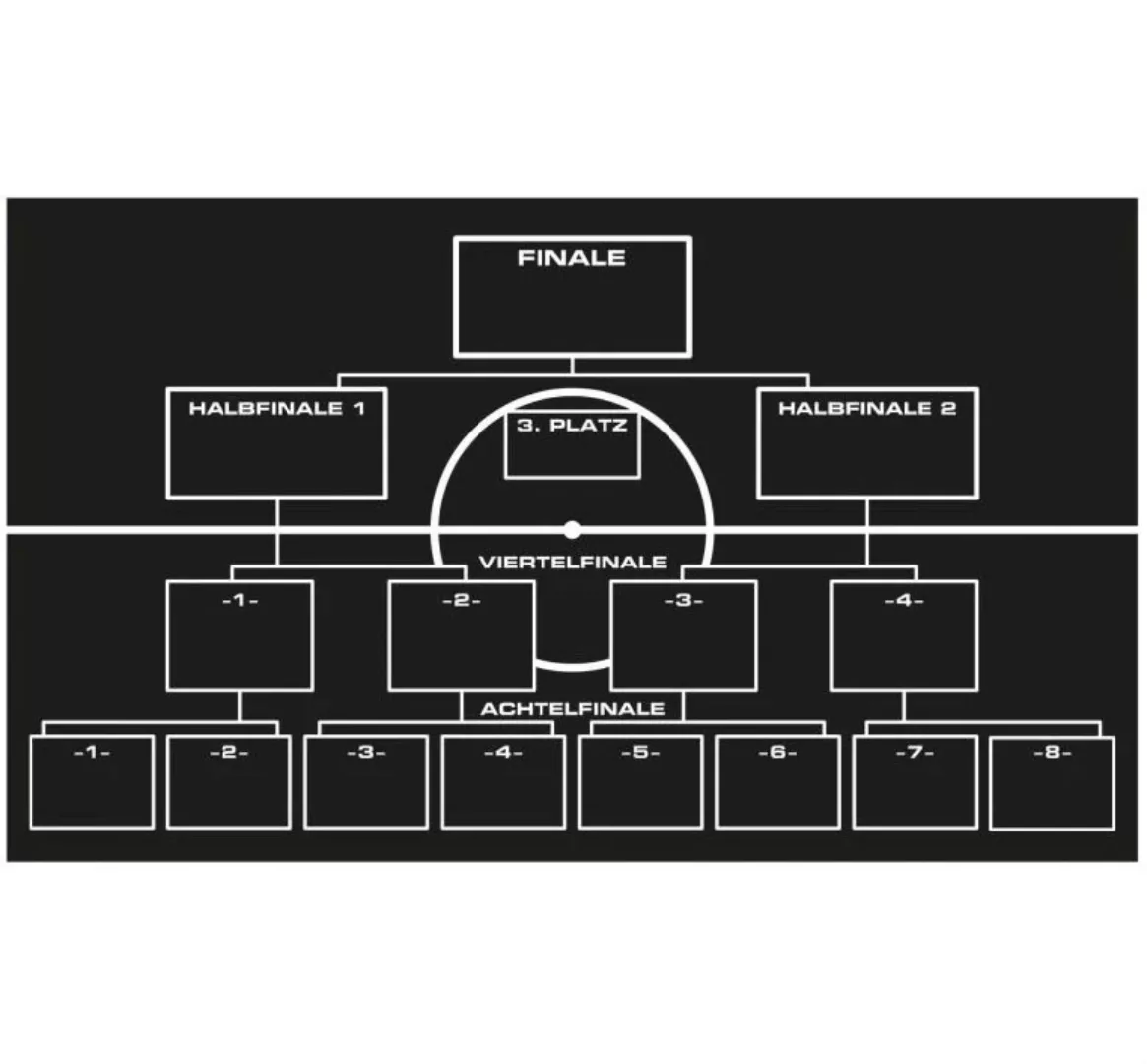 Wall-Art Wandtattoo "Fußball Spielplan Aufkleber", (1 St.), selbstklebend, günstig online kaufen