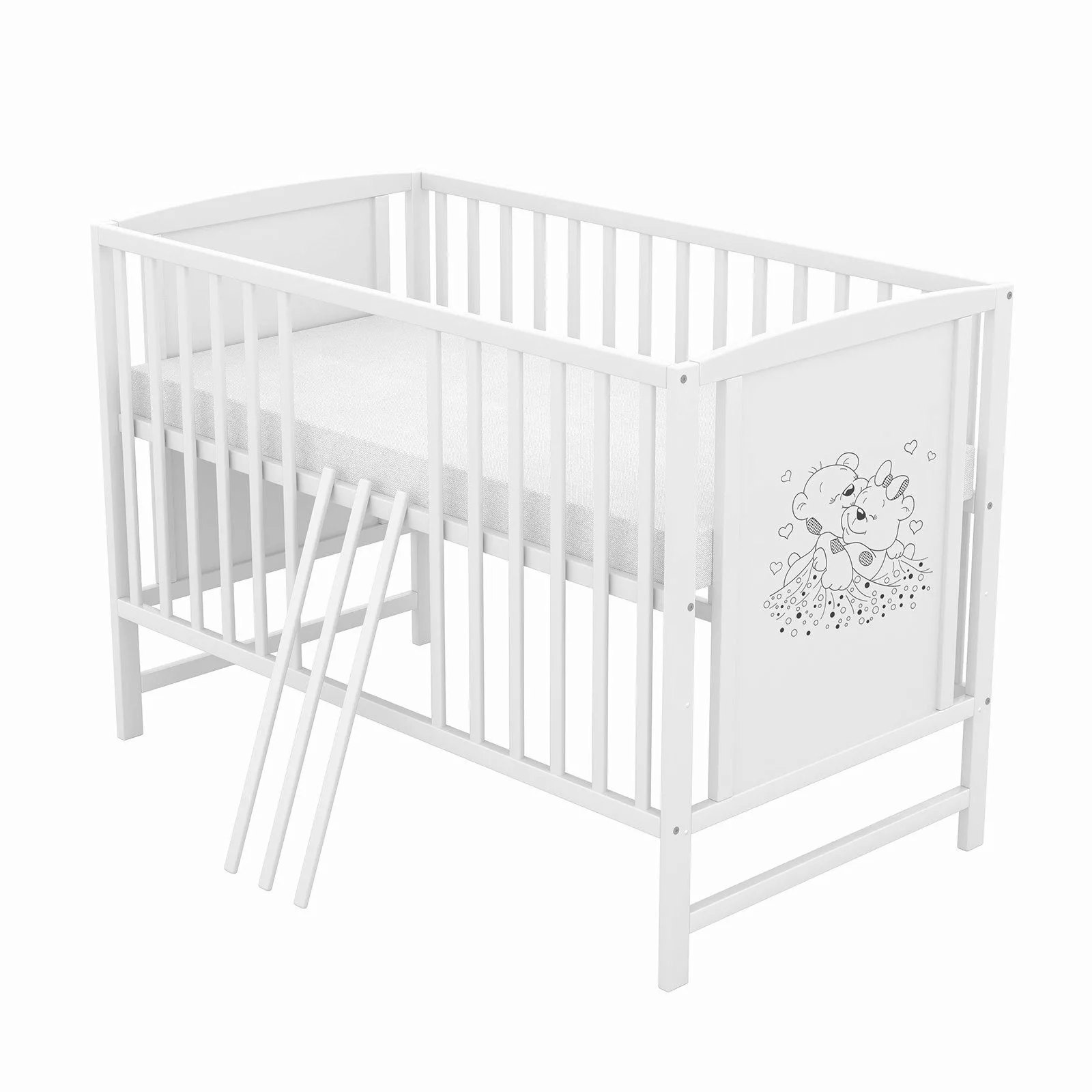 Baby-Delux Komplettbett Babybett Mia Komplettset, 10-tlg., günstig online kaufen