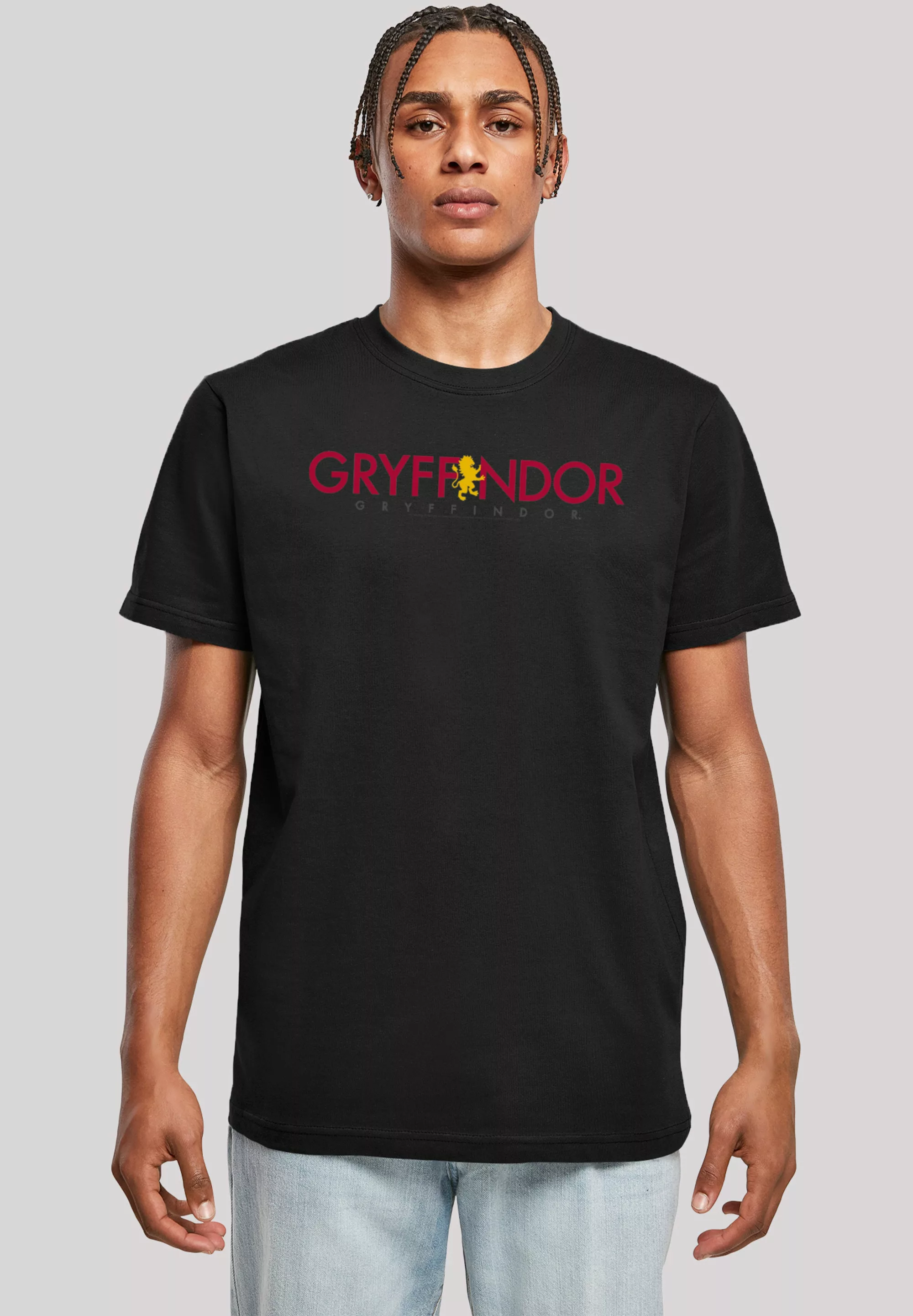 F4NT4STIC T-Shirt "Harry Potter Gryffindor Text", Print günstig online kaufen