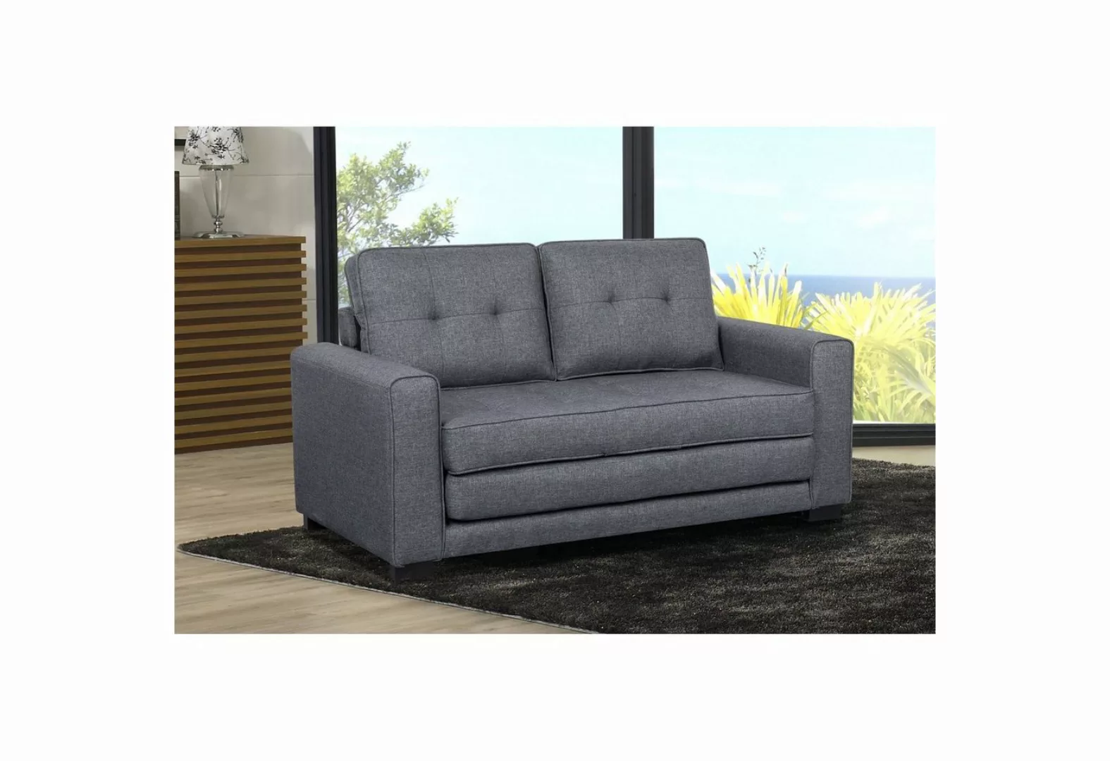 HTI-Line Schlafsofa Schlafsofa Azaria, Stück 1 Teile, Couch Zweisitzer günstig online kaufen