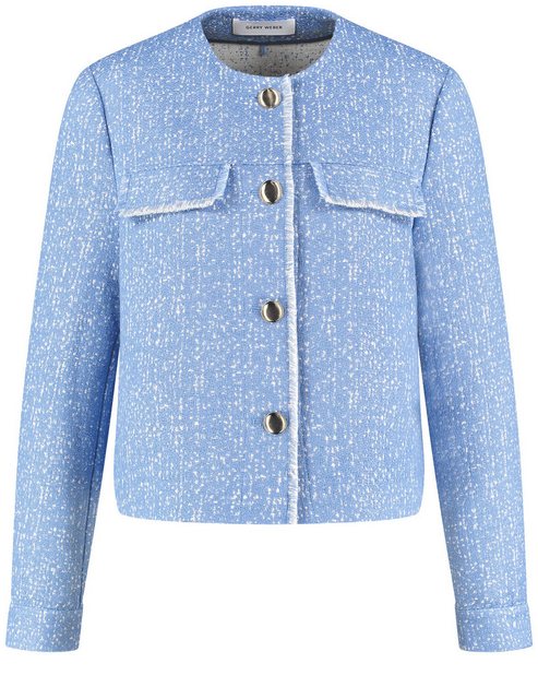 GERRY WEBER Jackenblazer Blazerjacke in Tweedoptik günstig online kaufen