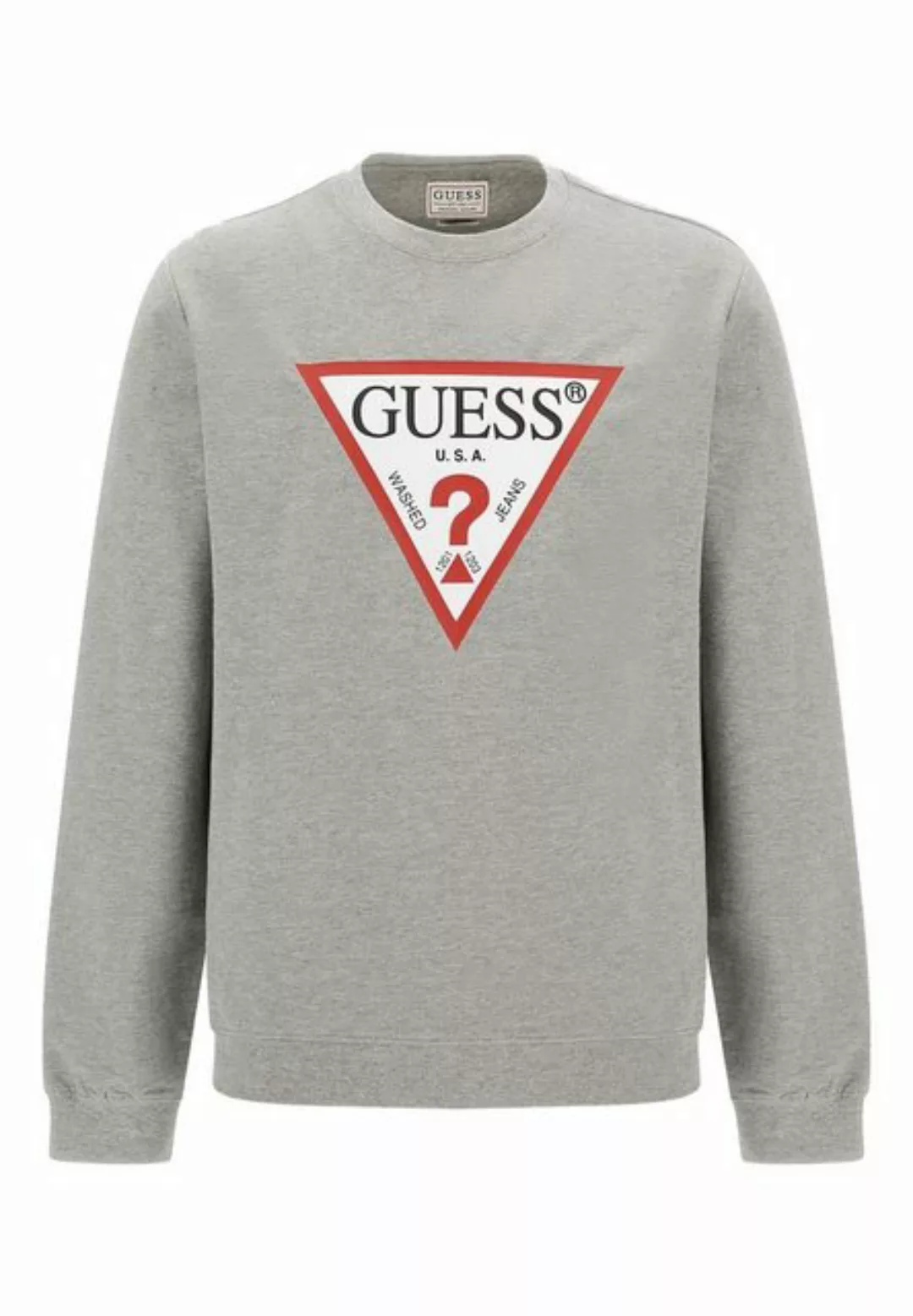 Guess Sweatshirt Sweatshirt Audley CN Fleece Pullover (1-tlg) günstig online kaufen