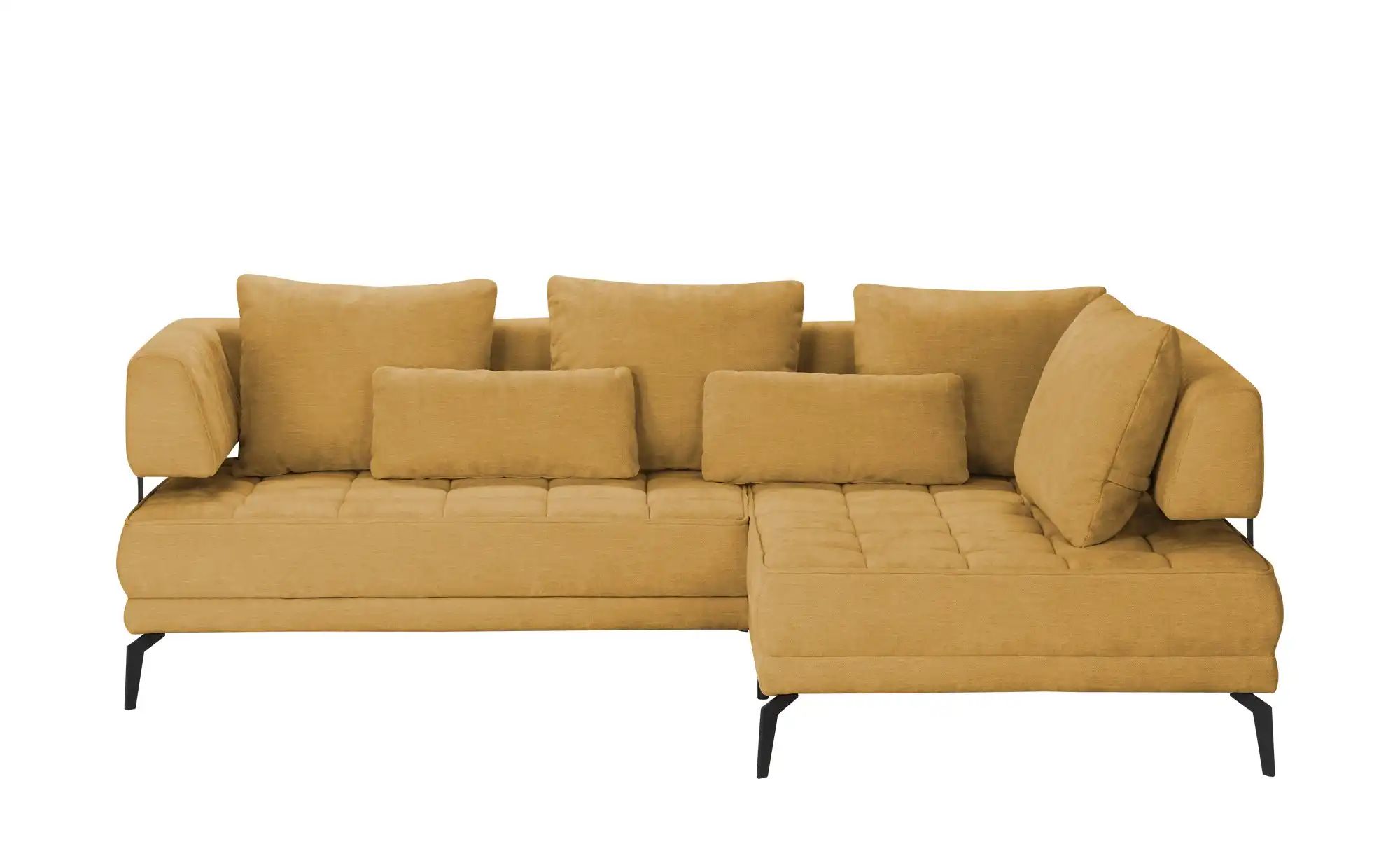 switch Ecksofa  Giotto ¦ gelb ¦ Maße (cm): B: 242 H: 85 T: 176.0 Polstermöb günstig online kaufen