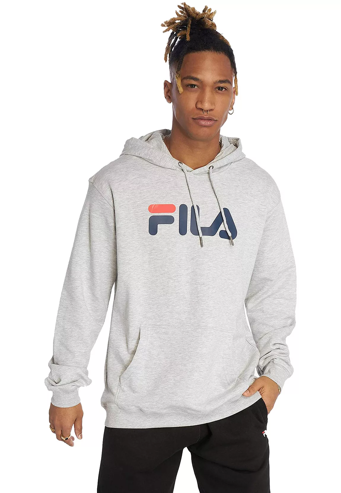 Fila Sweater Herren CLASSIC PURE HOODY 681090 Hellgrau B13 Light Grey Melan günstig online kaufen