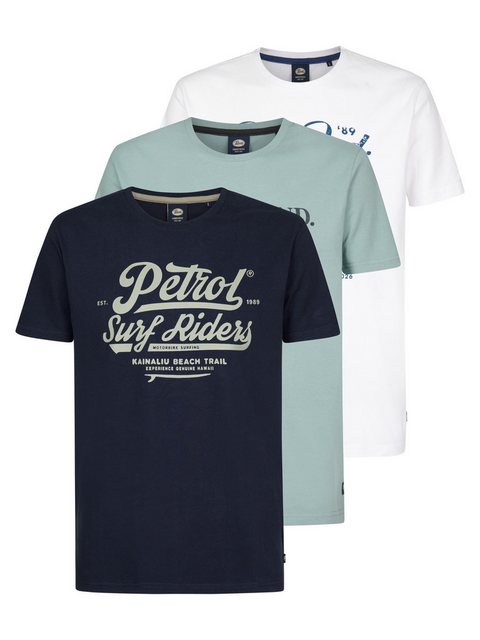 Petrol Industries T-Shirt 3-er Pack T-Shirt Kaya günstig online kaufen