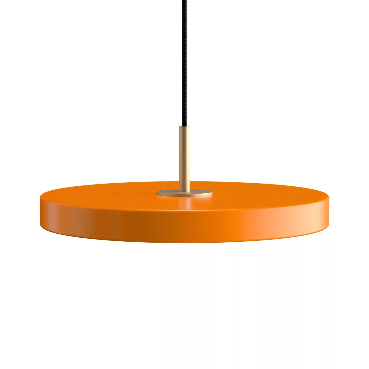 Umage Asteria Mini Pendelleuchte LED, orange - Cover messing günstig online kaufen