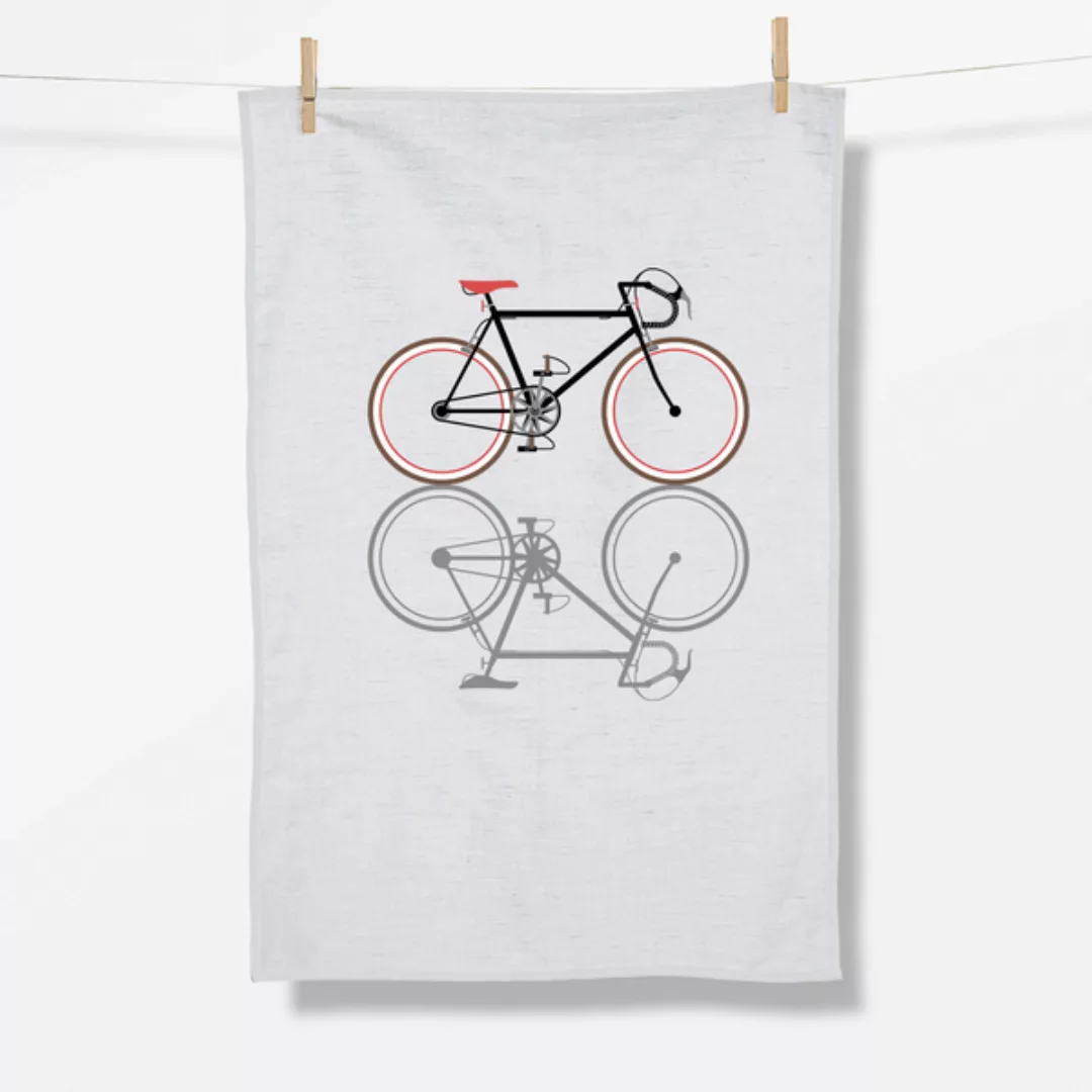 Bike Shape (Tea Towel)- Geschirrtuch günstig online kaufen