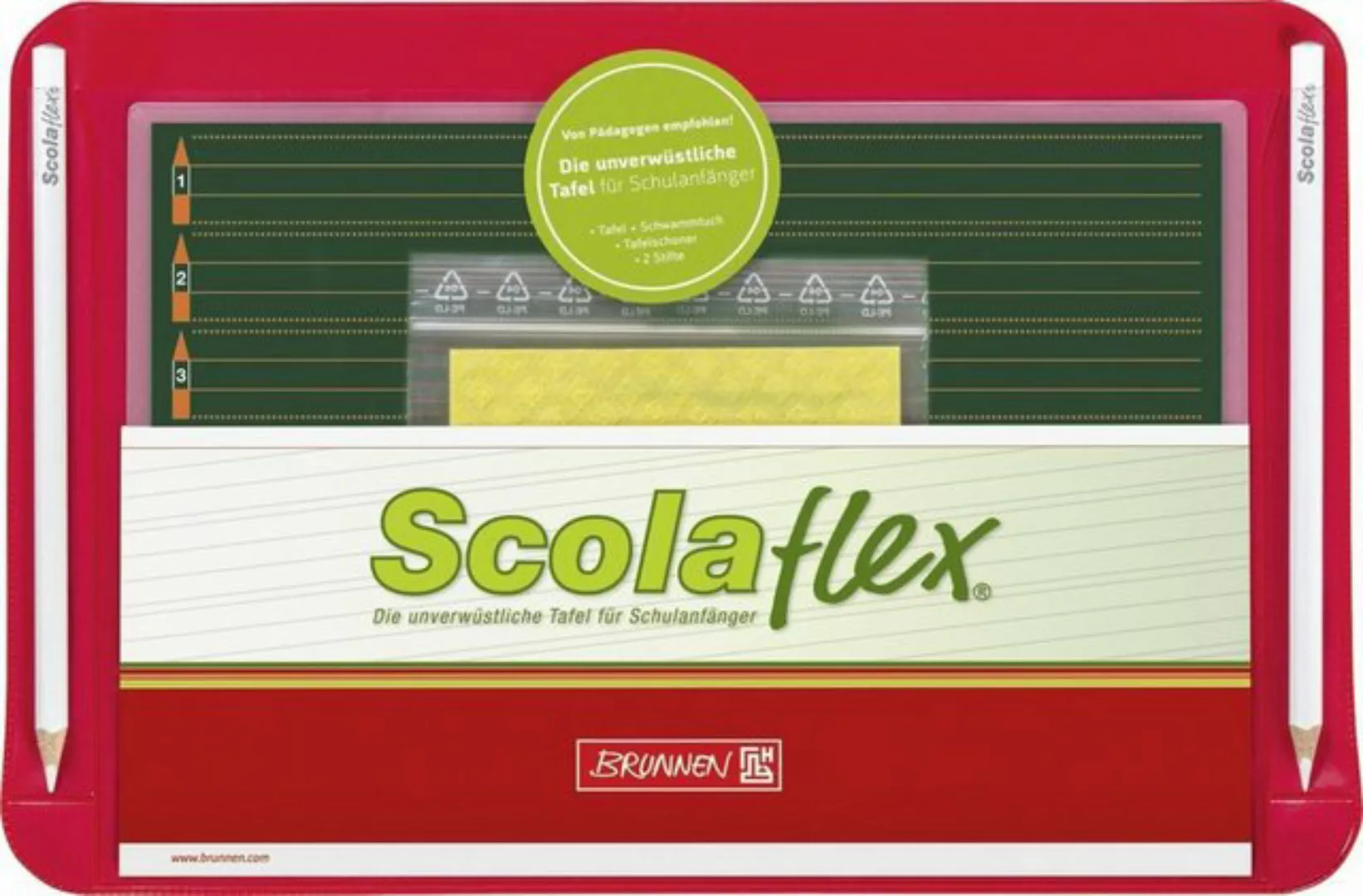 BRUNNEN Lesestab BRUNNEN 104020140 Scolaflex Tafel-Set 26,5 x 18 cm Vorders günstig online kaufen