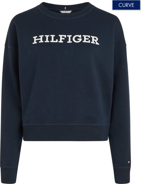 Tommy Hilfiger Curve Sweatshirt CRV REG MONOTYPE EMB SWEATESHIRT PLUS SIZE günstig online kaufen