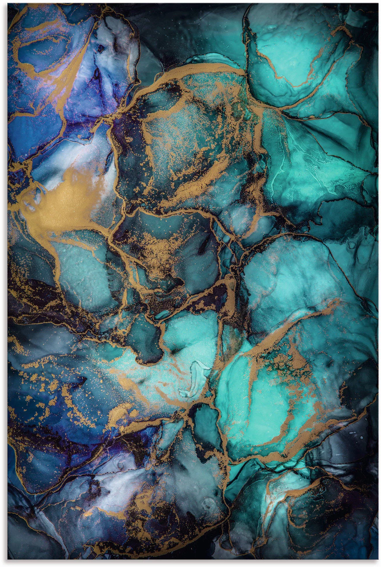 Artland Wandbild "Saphir", Muster, (1 St.) günstig online kaufen