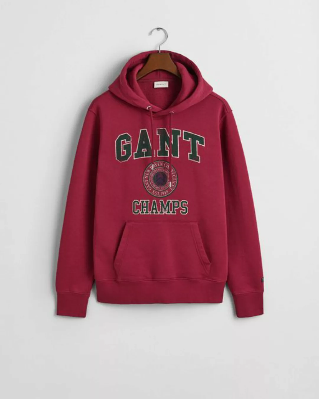 Gant Sweatshirt FRONT GRAPHIC SWEAT HOODIE, RICH WINE günstig online kaufen