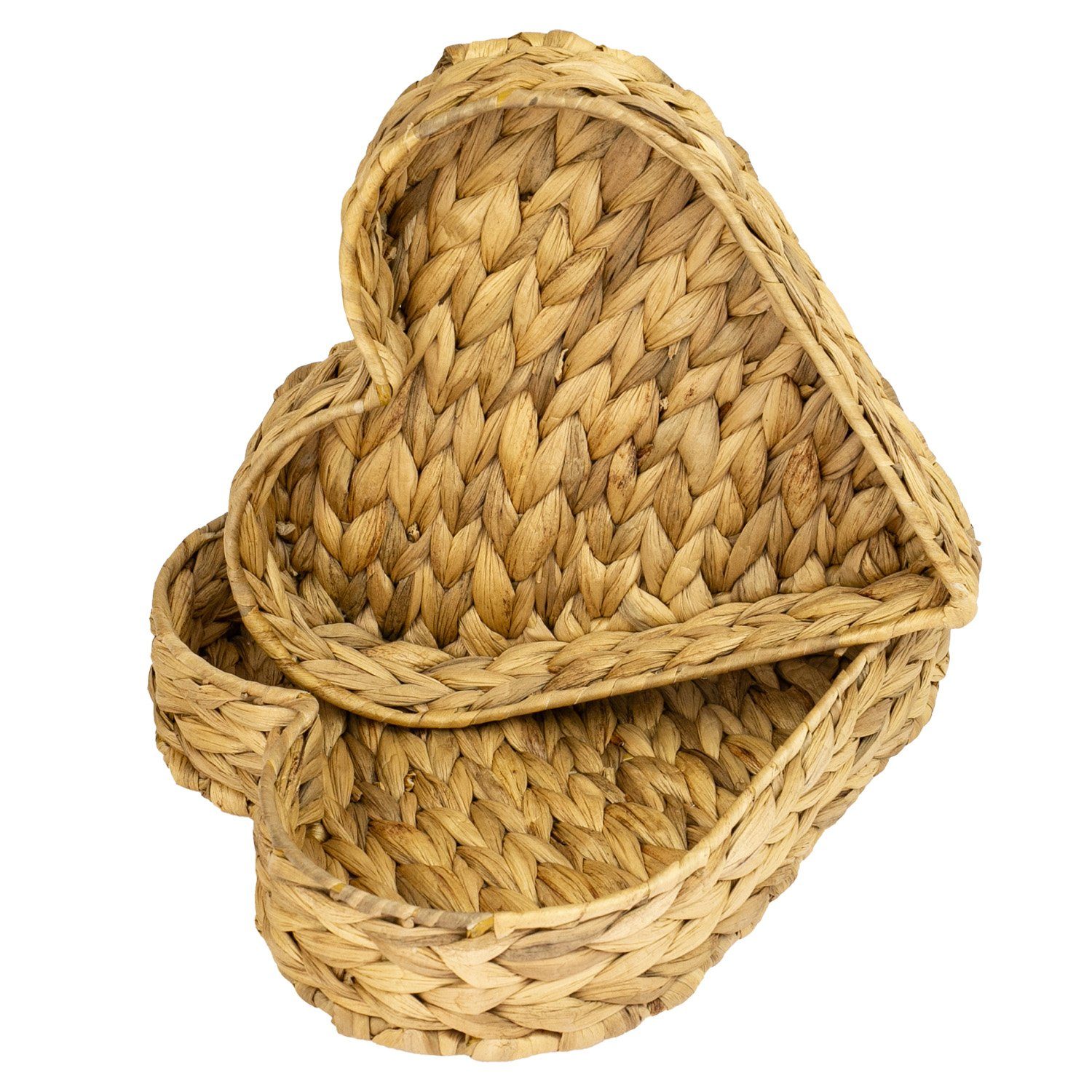 HMF Dekotablett Deko Herz, Dekoschale geflochten günstig online kaufen