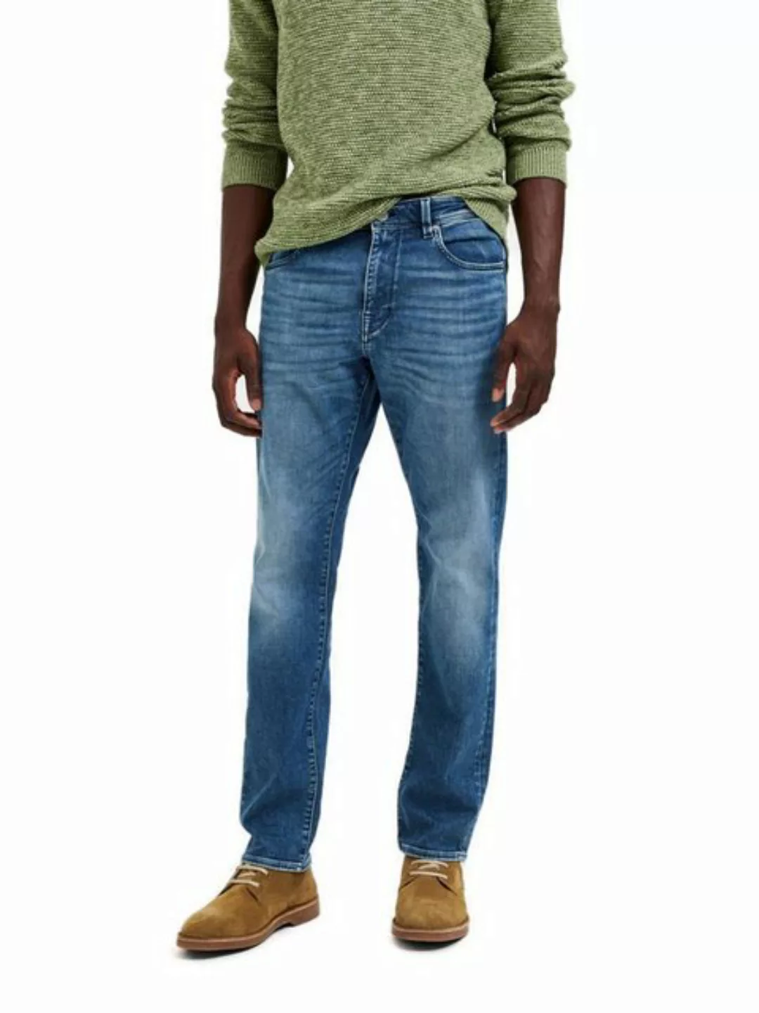Selected Homme Herren Jeans SLH196-STRAIGHTSCOTT 31601 - Straight Fit - Bla günstig online kaufen