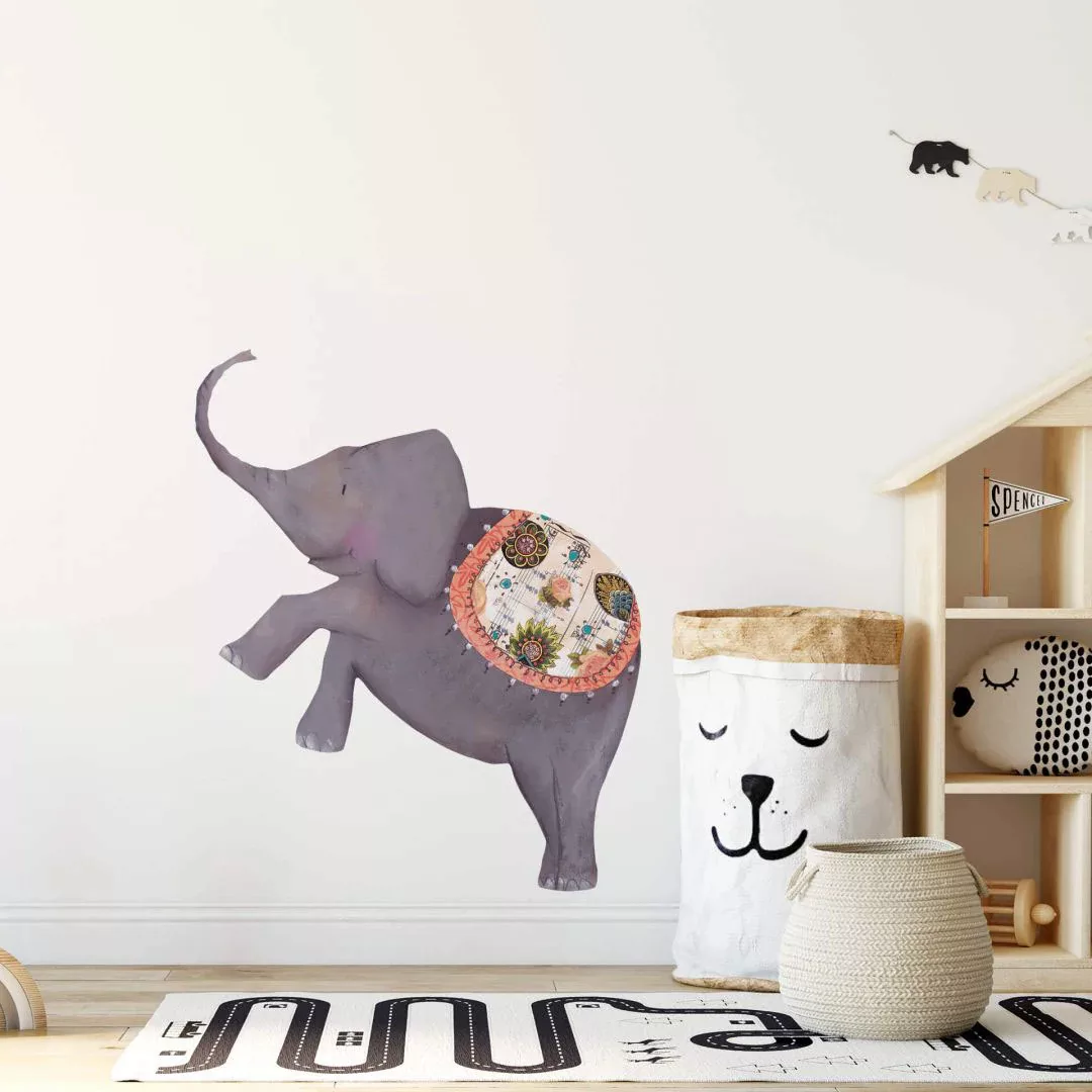 Wall-Art Wandtattoo "Artistischer Elefant Orientalisch", (1 St.), selbstkle günstig online kaufen