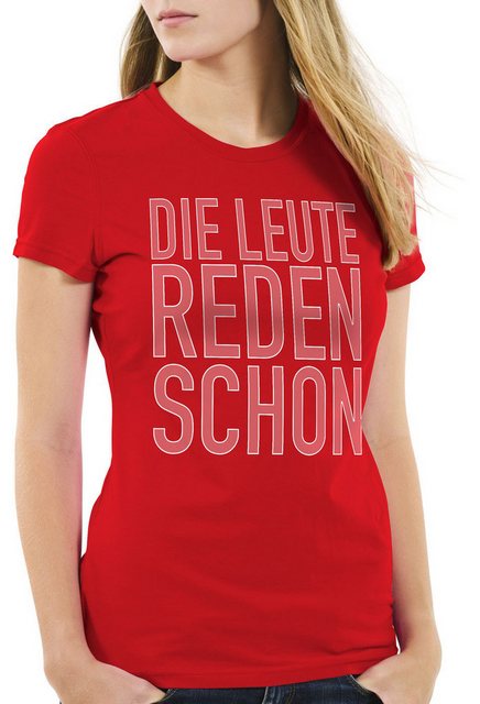 style3 T-Shirt Die Leute reden schon Funshirt Spruch Berlin spruchshirt hip günstig online kaufen