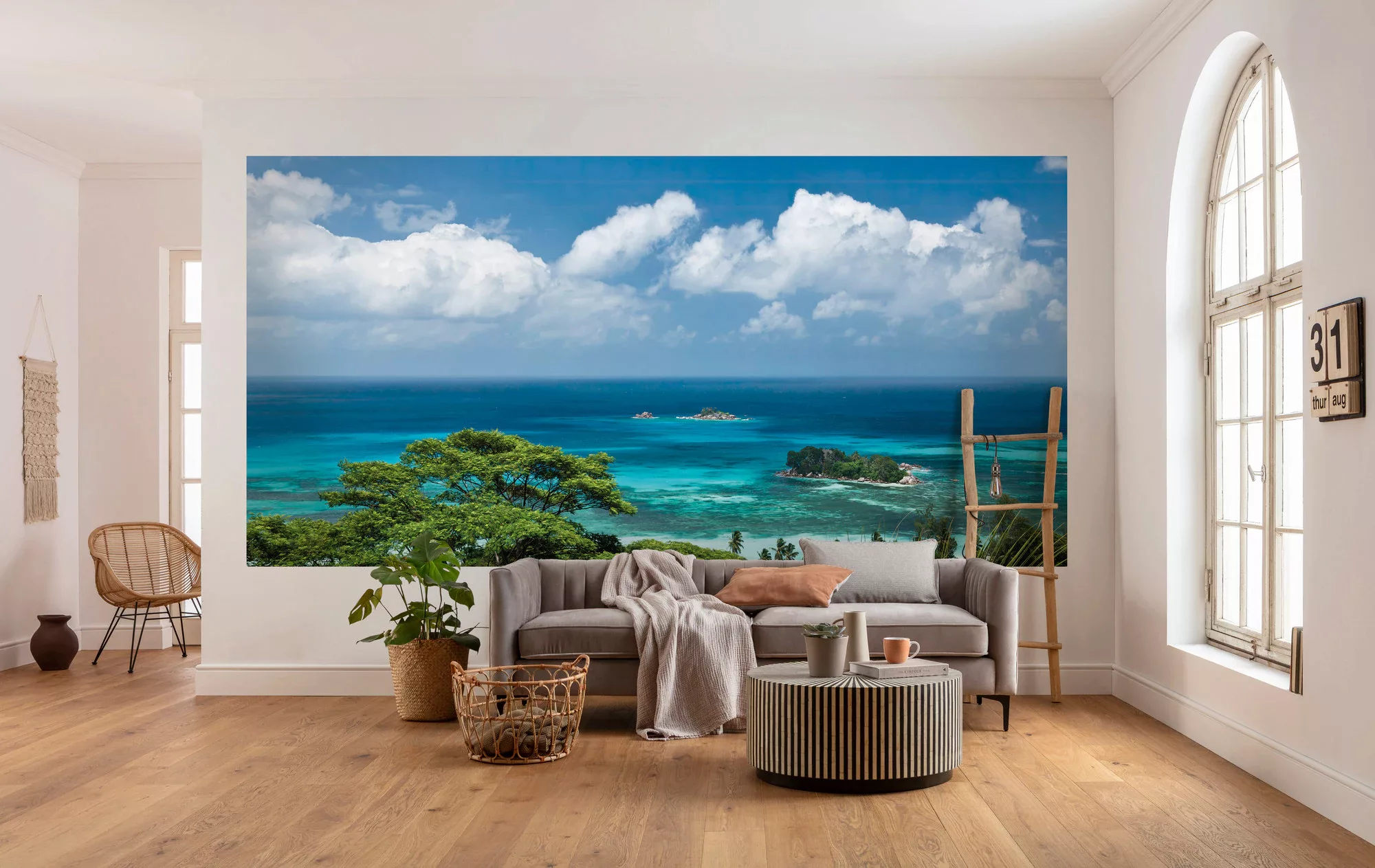 KOMAR Vlies Fototapete - The Sea View - Größe 400 x 200 cm mehrfarbig günstig online kaufen